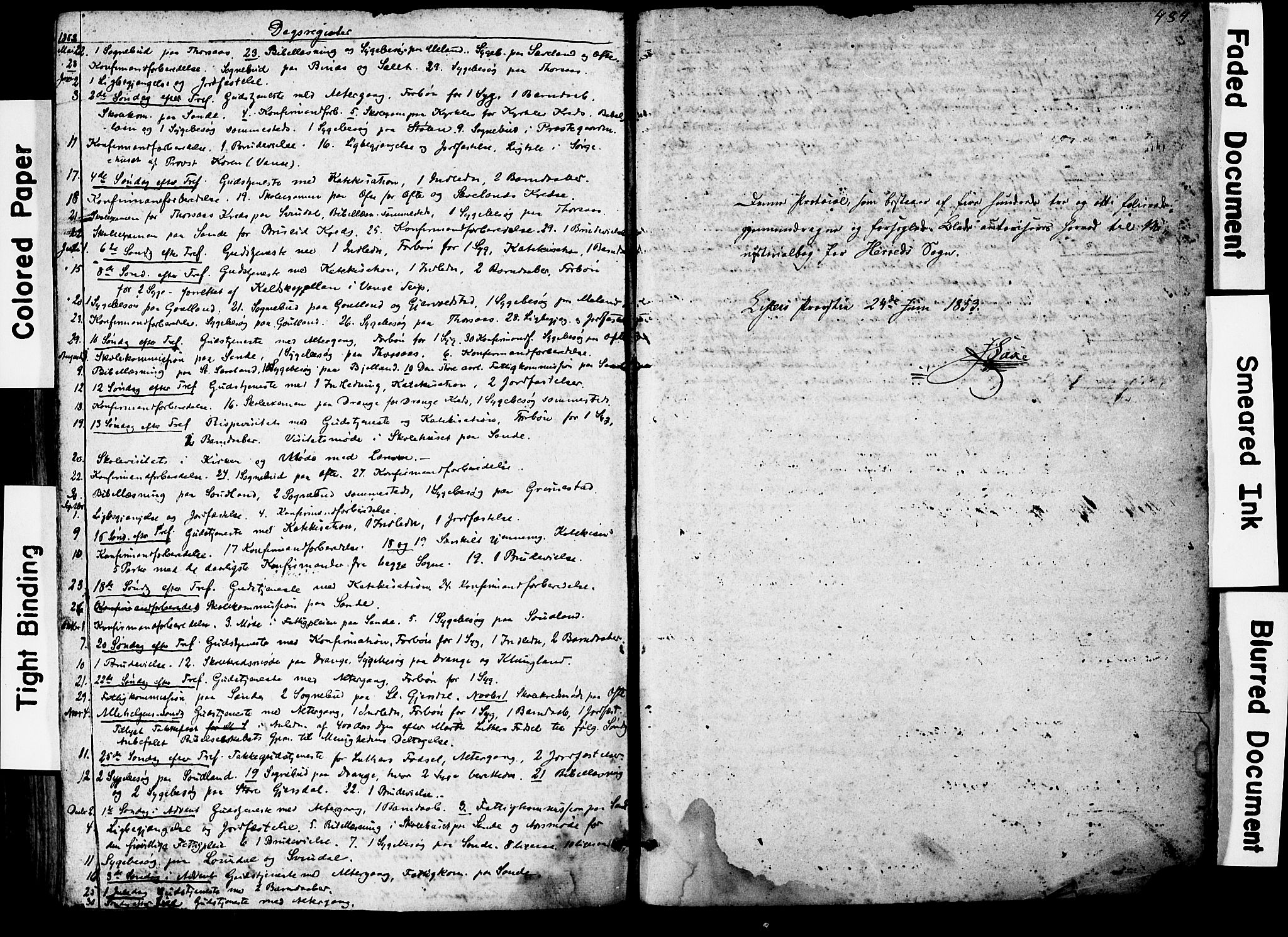 Herad sokneprestkontor, AV/SAK-1111-0018/F/Fa/Faa/L0005: Parish register (official) no. A 5, 1853-1886, p. 484