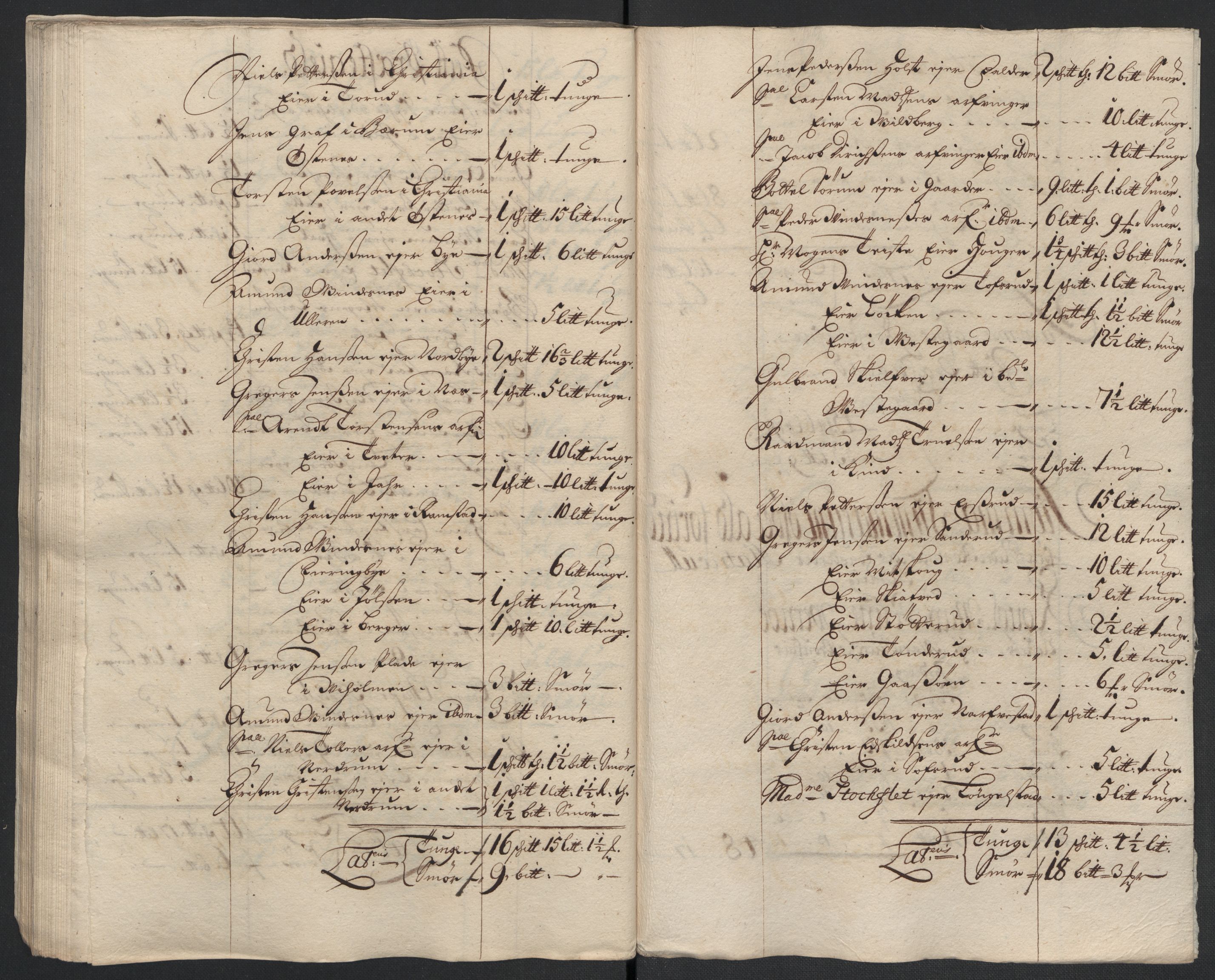 Rentekammeret inntil 1814, Reviderte regnskaper, Fogderegnskap, AV/RA-EA-4092/R11/L0582: Fogderegnskap Nedre Romerike, 1699, p. 156