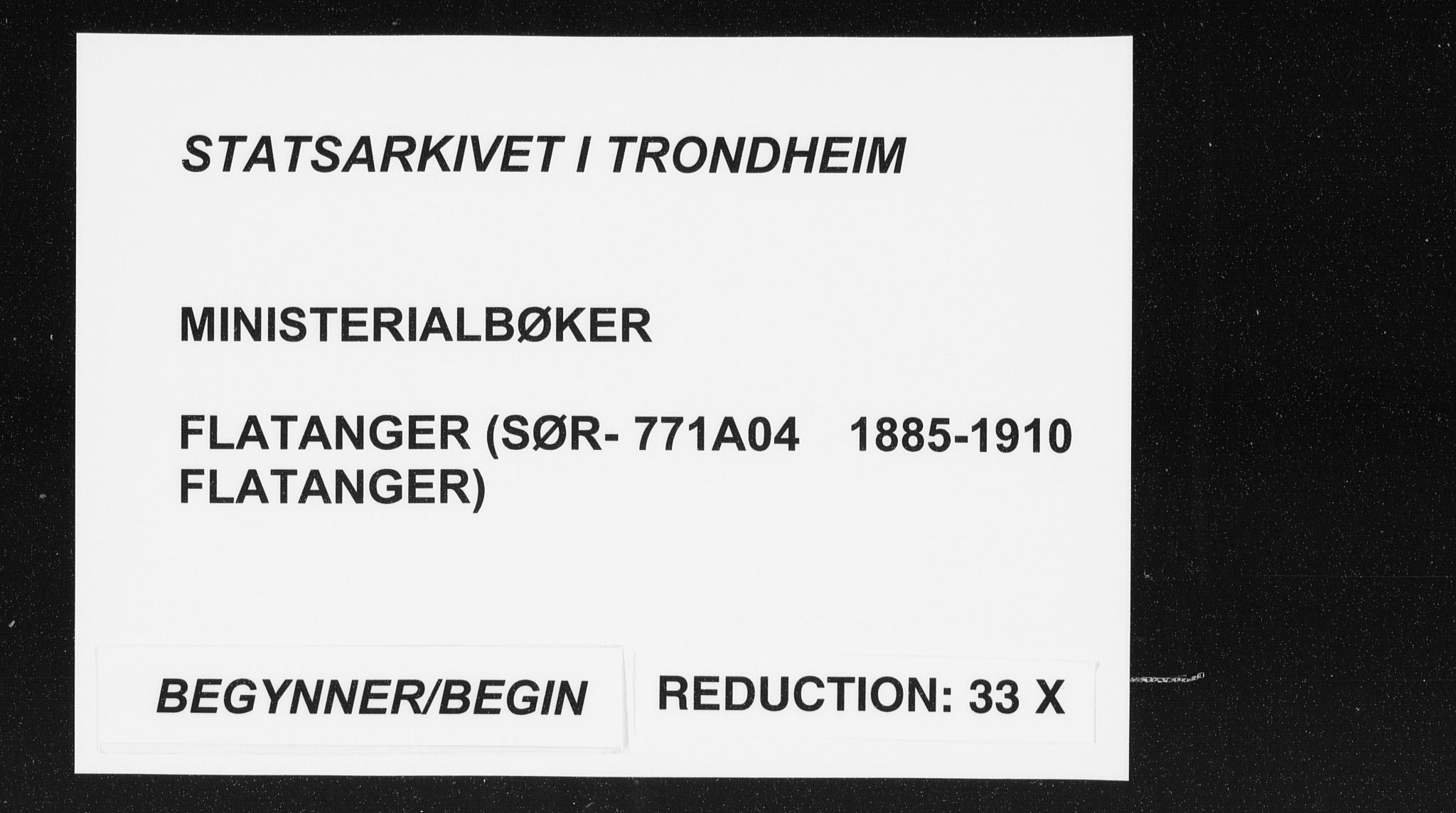 Ministerialprotokoller, klokkerbøker og fødselsregistre - Nord-Trøndelag, AV/SAT-A-1458/771/L0597: Parish register (official) no. 771A04, 1885-1910