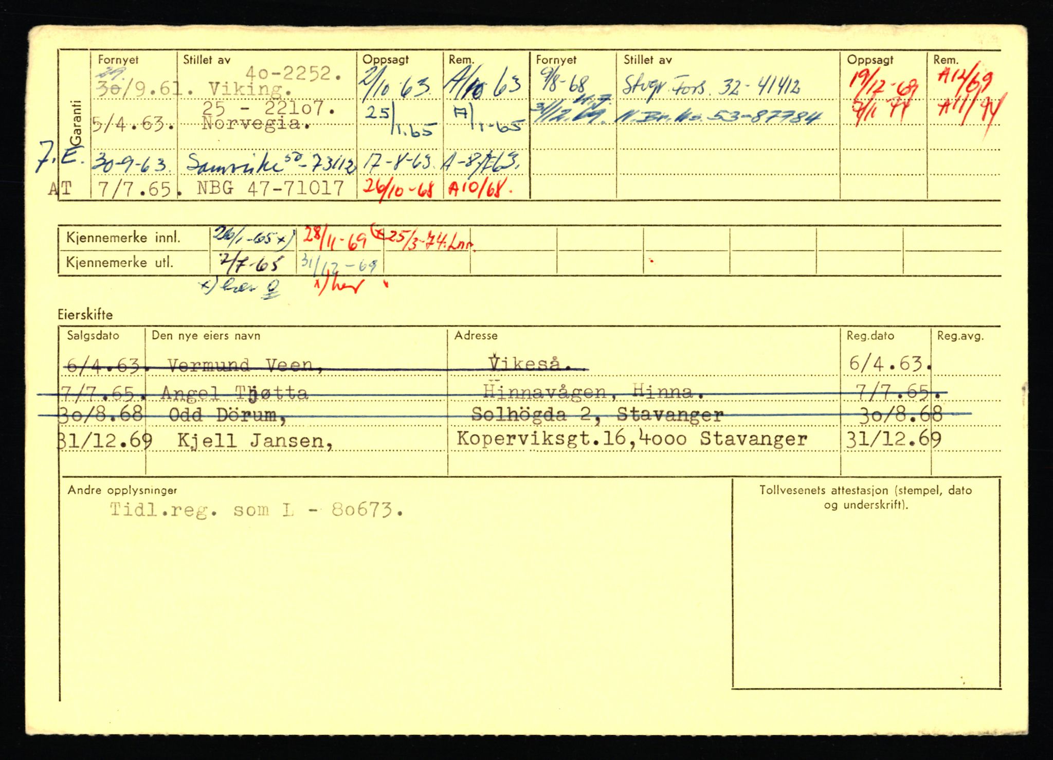 Stavanger trafikkstasjon, AV/SAST-A-101942/0/F/L0054: L-54200 - L-55699, 1930-1971, p. 1260