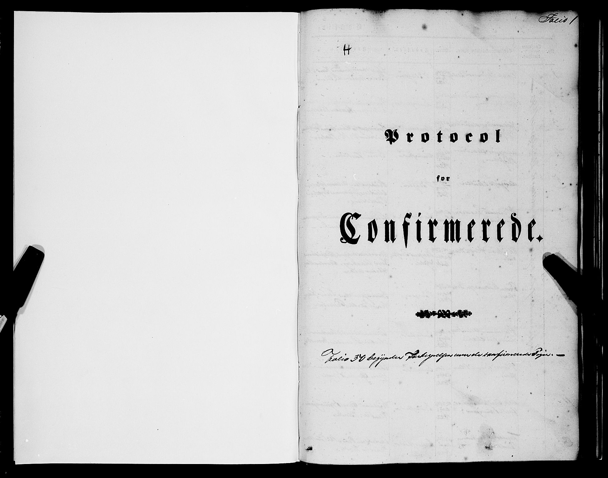 Nykirken Sokneprestembete, SAB/A-77101/H/Haa/L0022: Parish register (official) no. C 1, 1840-1851, p. 1