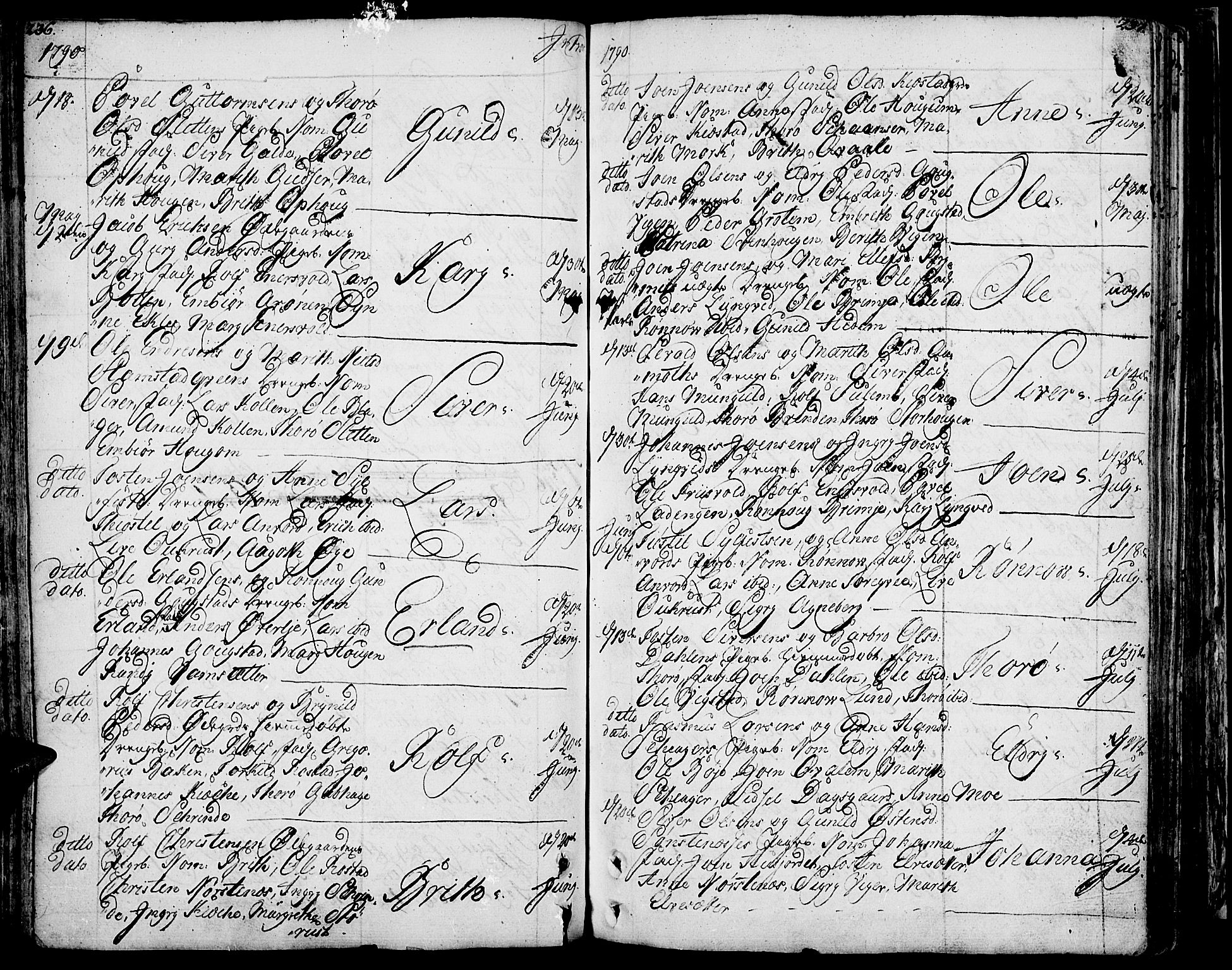 Lom prestekontor, SAH/PREST-070/K/L0002: Parish register (official) no. 2, 1749-1801, p. 236-237