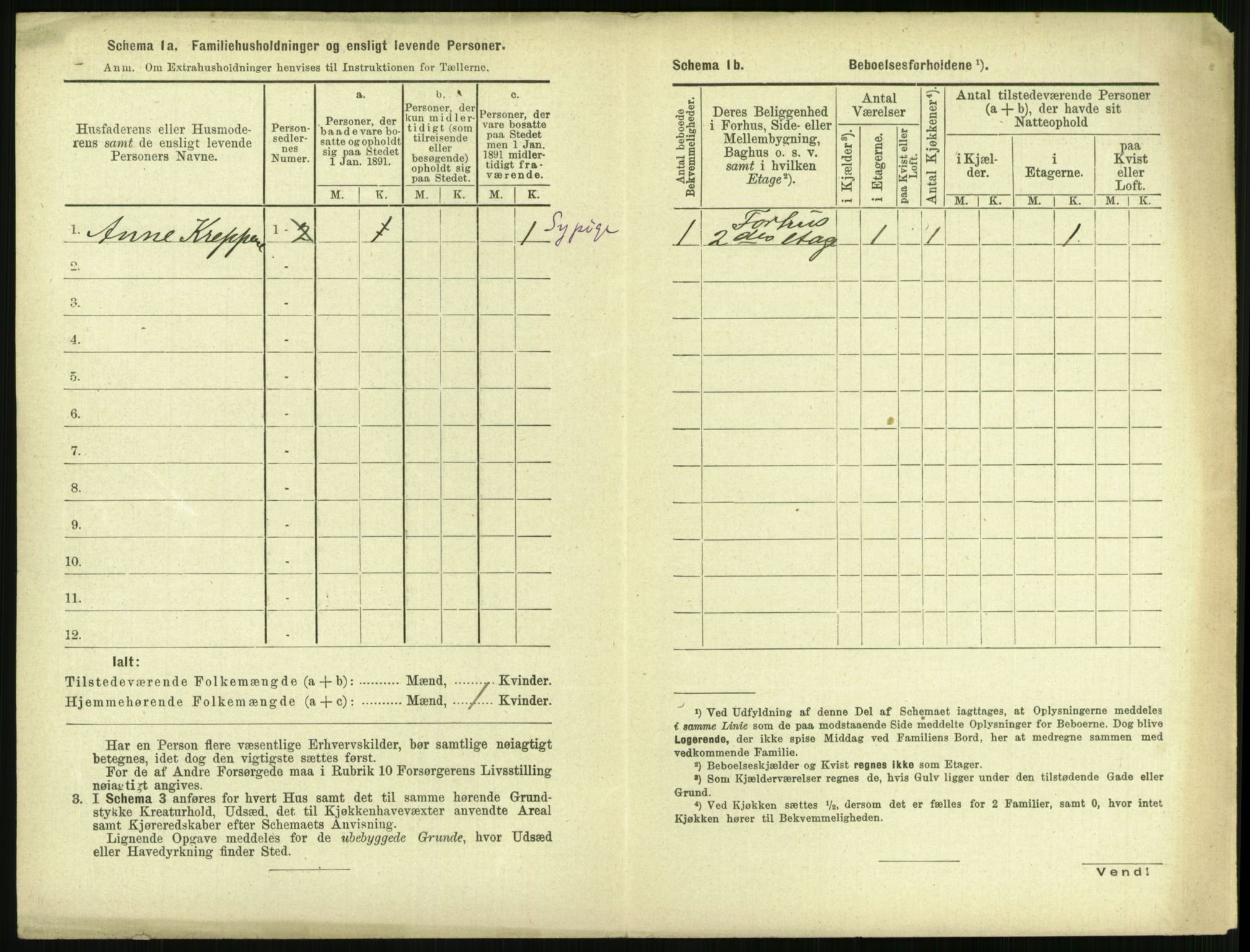 RA, 1891 census for 1103 Stavanger, 1891, p. 2780