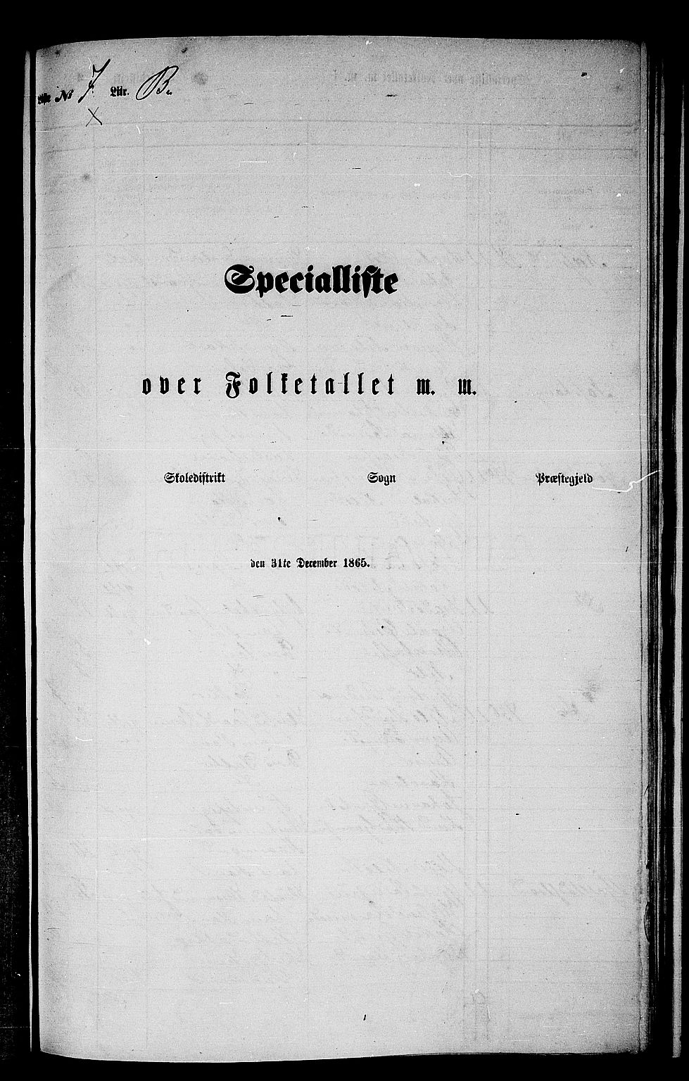 RA, 1865 census for Indre Holmedal, 1865, p. 130