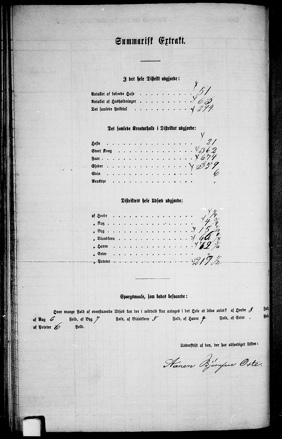 RA, 1865 census for Hægebostad, 1865, p. 81