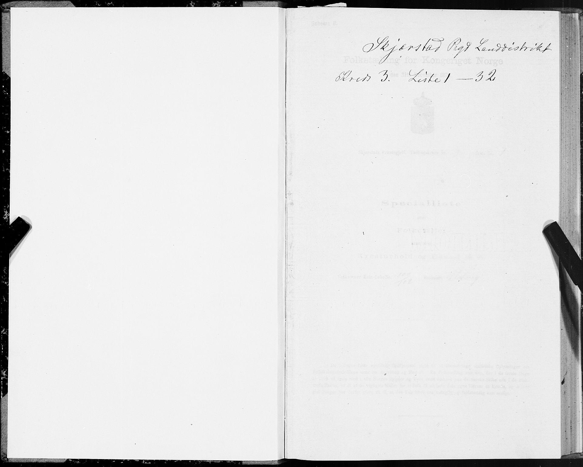 SAT, 1875 census for 1842P Skjerstad, 1875