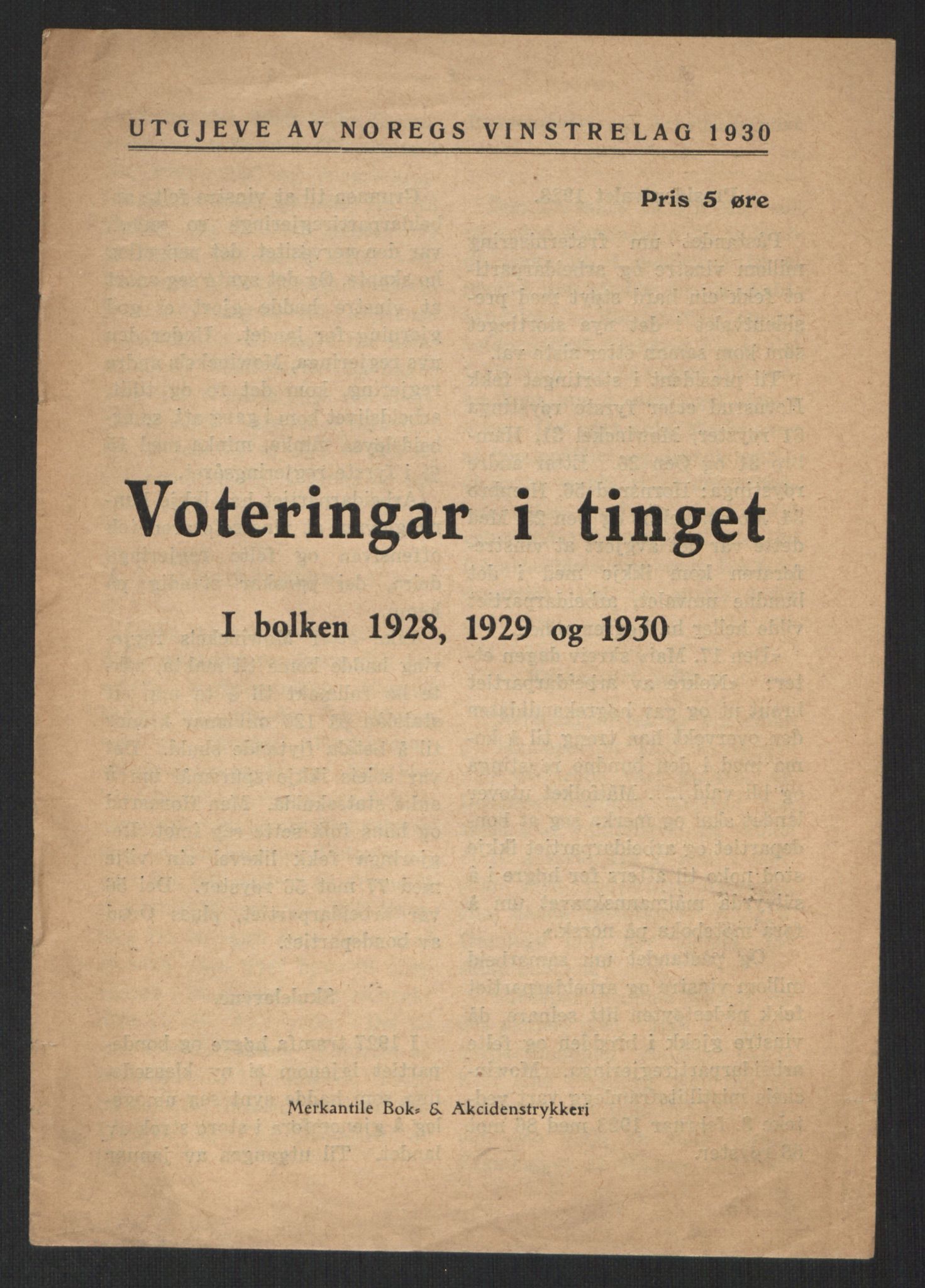 Venstres Hovedorganisasjon, AV/RA-PA-0876/X/L0001: De eldste skrifter, 1860-1936, p. 1054