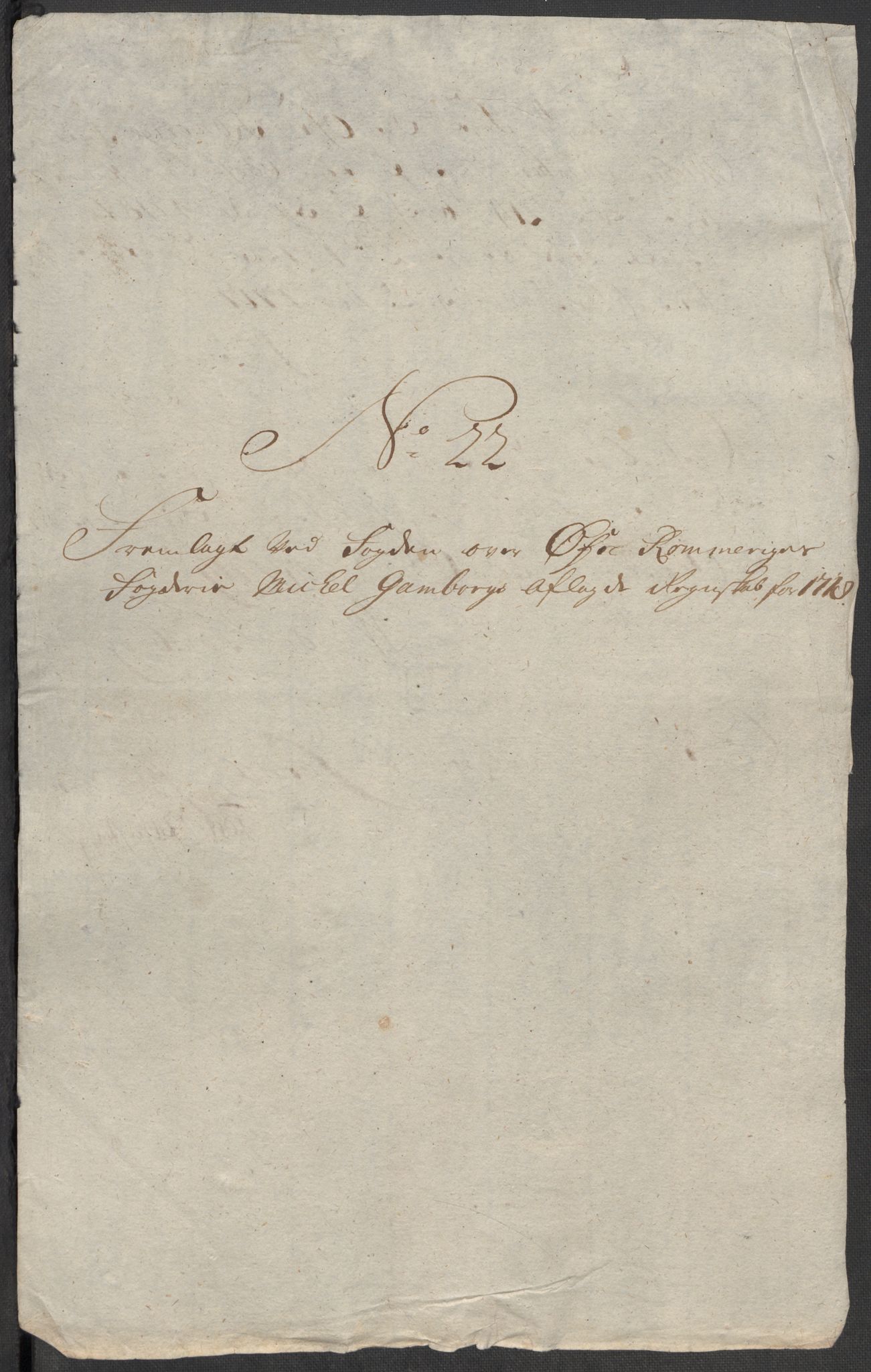 Rentekammeret inntil 1814, Reviderte regnskaper, Fogderegnskap, RA/EA-4092/R12/L0727: Fogderegnskap Øvre Romerike, 1718, p. 309