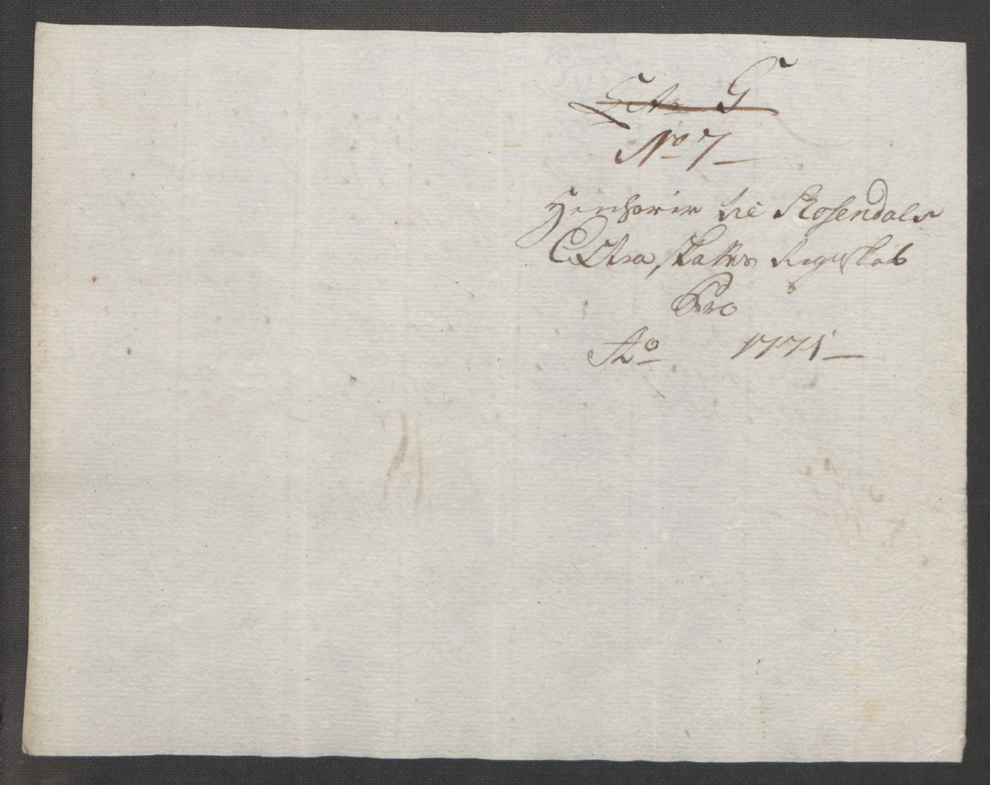 Rentekammeret inntil 1814, Reviderte regnskaper, Fogderegnskap, AV/RA-EA-4092/R49/L3157: Ekstraskatten Rosendal Baroni, 1762-1772, p. 346