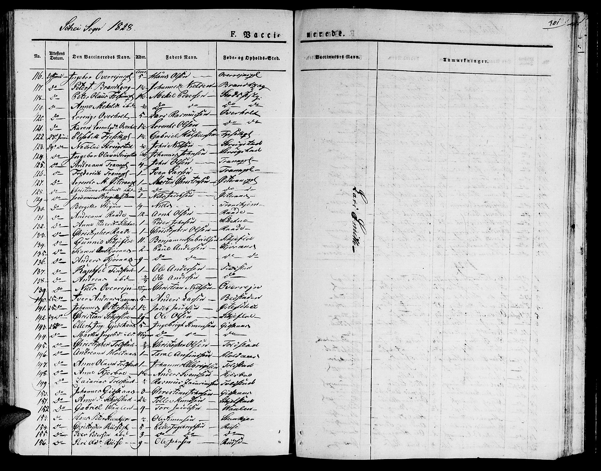 Ministerialprotokoller, klokkerbøker og fødselsregistre - Nord-Trøndelag, AV/SAT-A-1458/735/L0336: Parish register (official) no. 735A05 /1, 1825-1835, p. 301