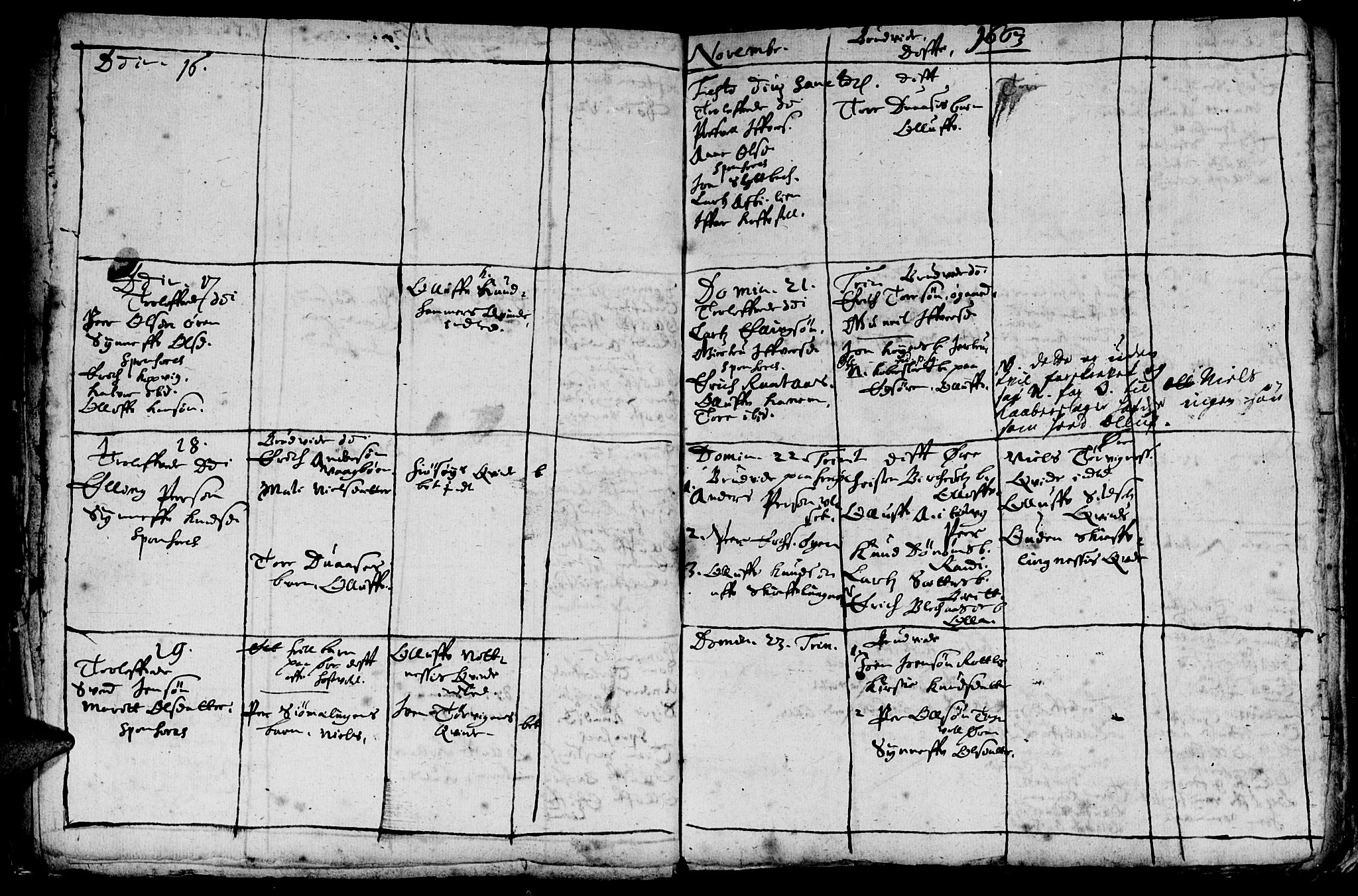 Ministerialprotokoller, klokkerbøker og fødselsregistre - Møre og Romsdal, AV/SAT-A-1454/586/L0975: Parish register (official) no. 586A01, 1645-1681