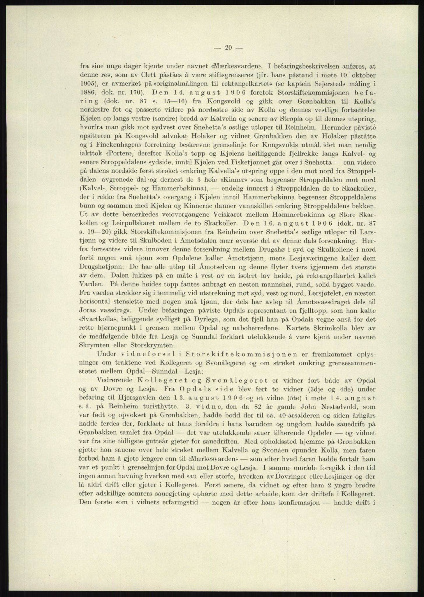 Høyfjellskommisjonen, AV/RA-S-1546/X/Xa/L0001: Nr. 1-33, 1909-1953, p. 3694