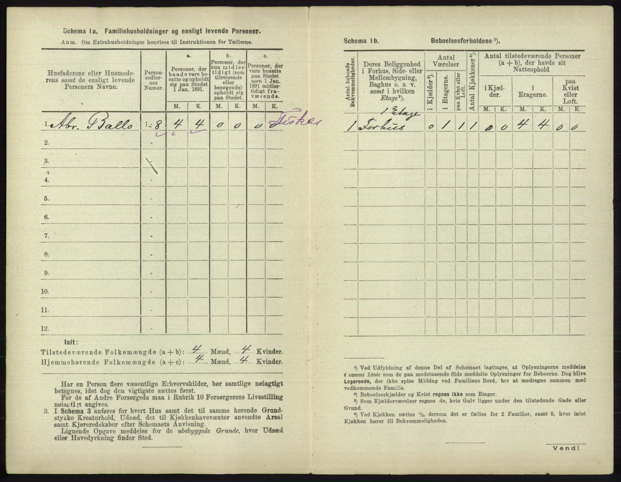 RA, 1891 census for 2003 Vadsø, 1891, p. 151