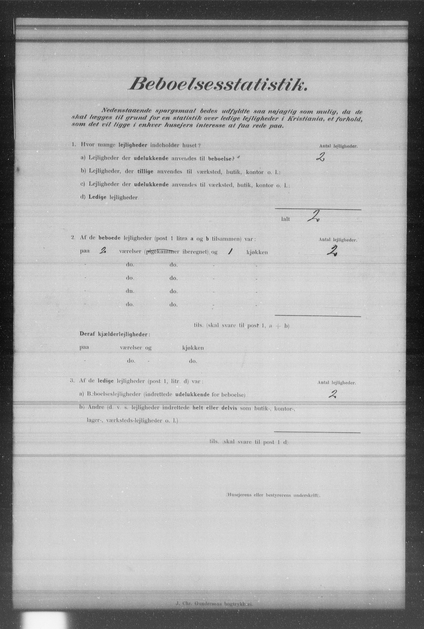 OBA, Municipal Census 1902 for Kristiania, 1902, p. 19112