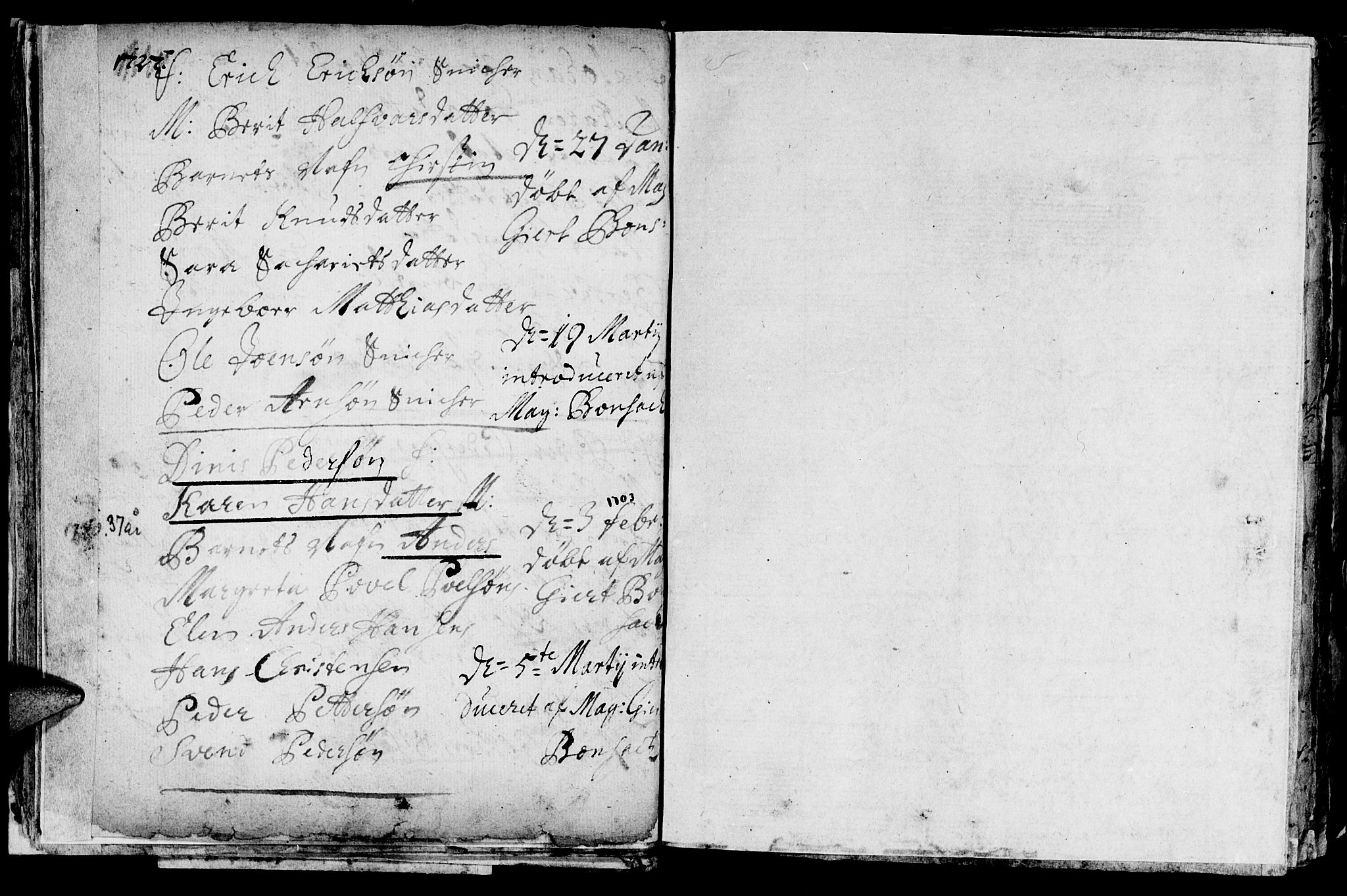 Ministerialprotokoller, klokkerbøker og fødselsregistre - Sør-Trøndelag, AV/SAT-A-1456/601/L0034: Parish register (official) no. 601A02, 1702-1714, p. 20a