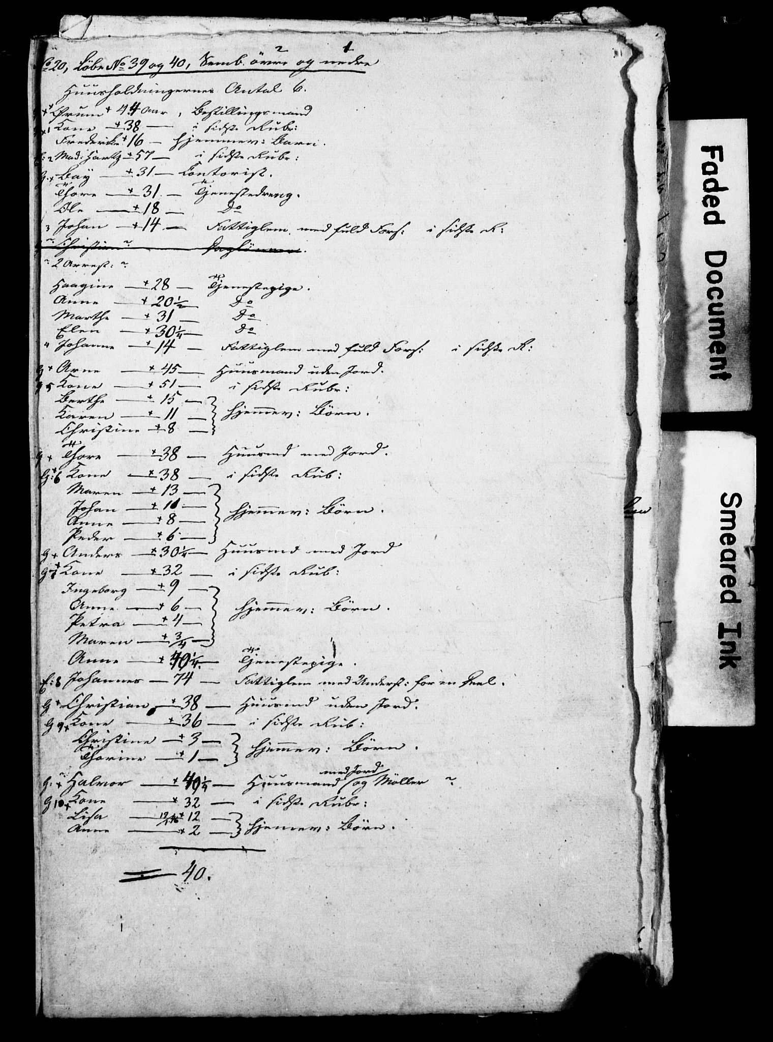 SAO, Census 1845 for Asker, 1845, p. 29