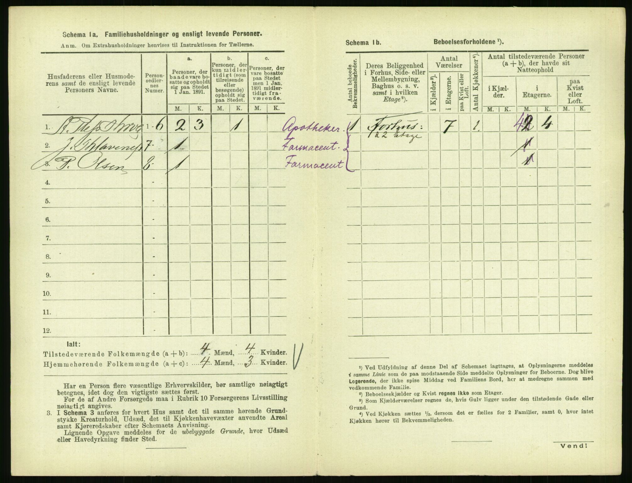 RA, 1891 census for 0706 Sandefjord, 1891, p. 260