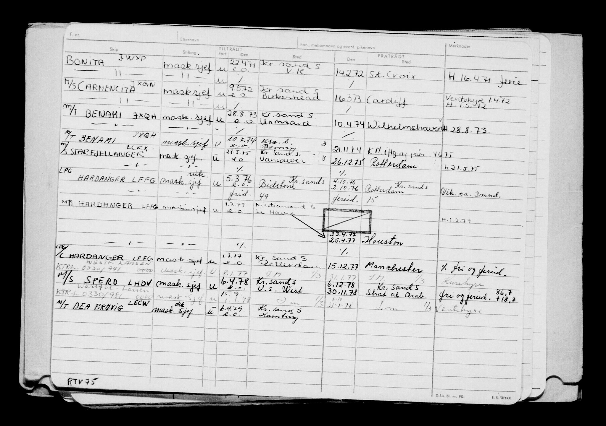 Direktoratet for sjømenn, AV/RA-S-3545/G/Gb/L0176: Hovedkort, 1920, p. 396