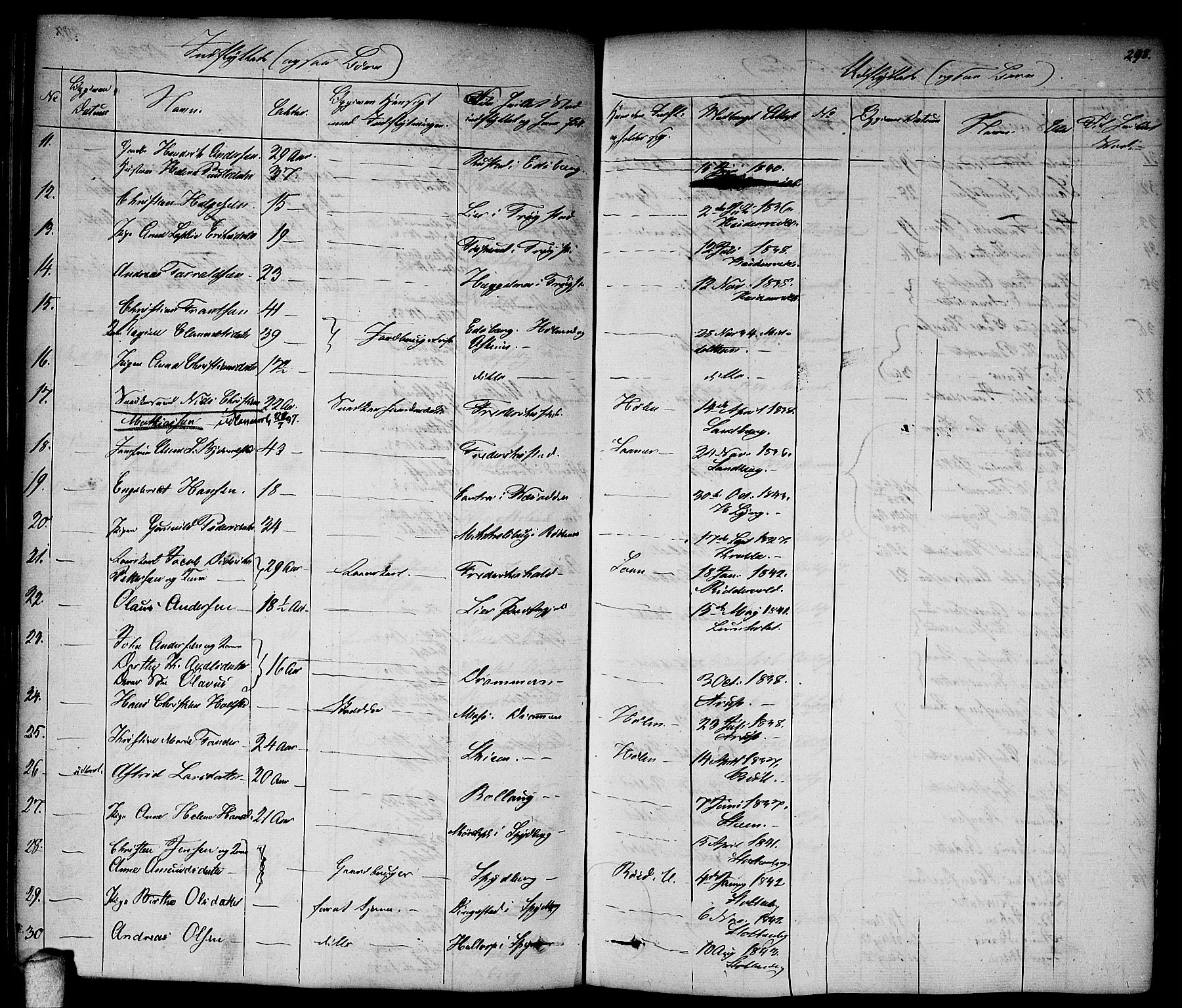 Vestby prestekontor Kirkebøker, AV/SAO-A-10893/F/Fa/L0006: Parish register (official) no. I 6, 1827-1849, p. 298