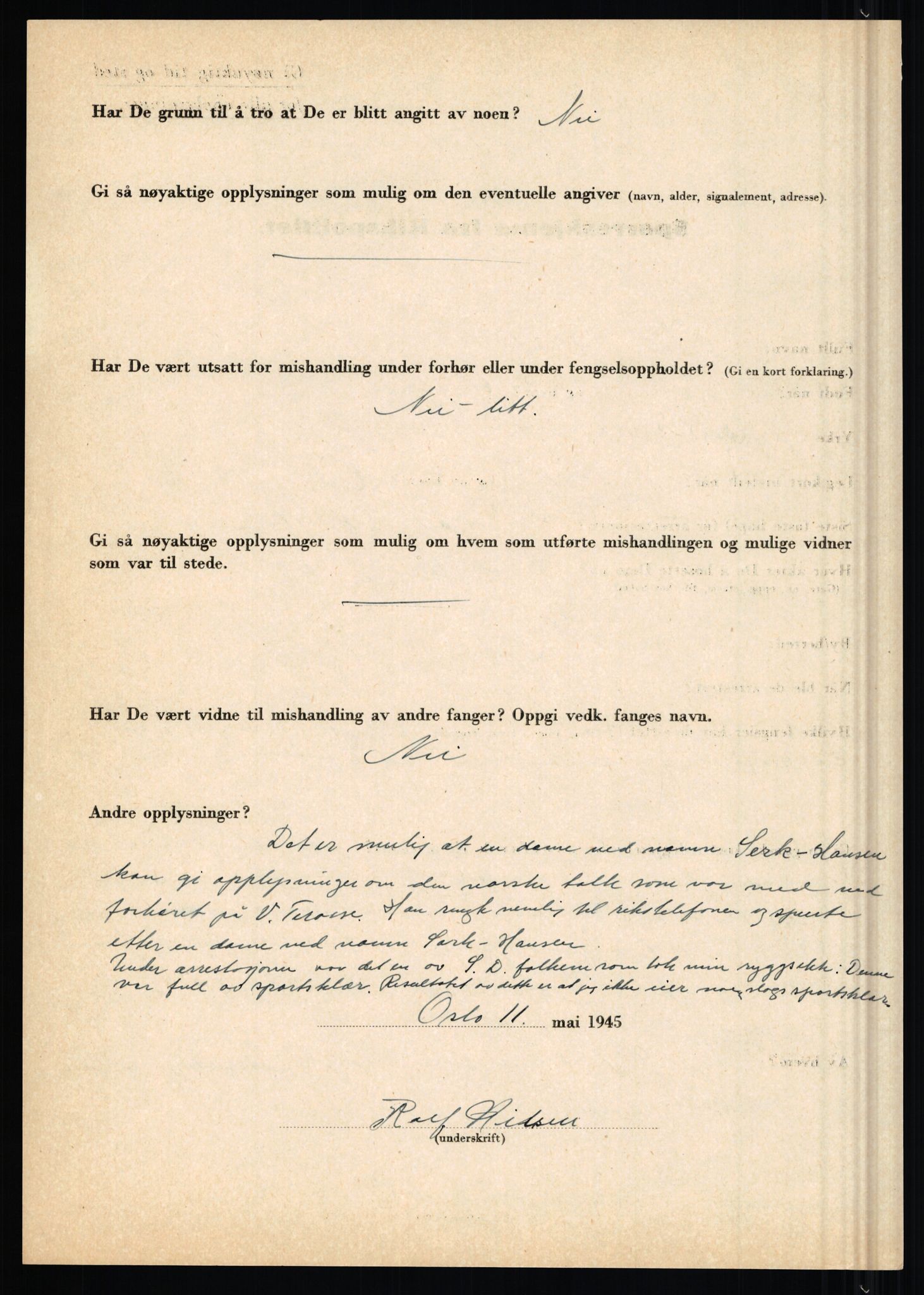 Rikspolitisjefen, AV/RA-S-1560/L/L0012: Mogensen, Øivind - Noraas, Lars, 1940-1945, p. 837