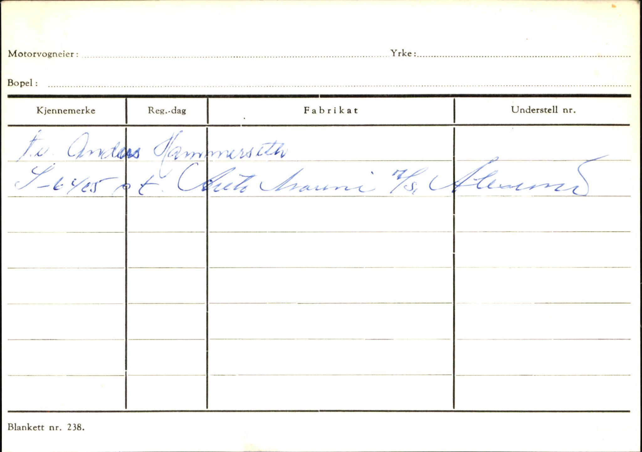 Statens vegvesen, Sogn og Fjordane vegkontor, AV/SAB-A-5301/4/F/L0144: Registerkort Vågsøy A-R, 1945-1975, p. 1745