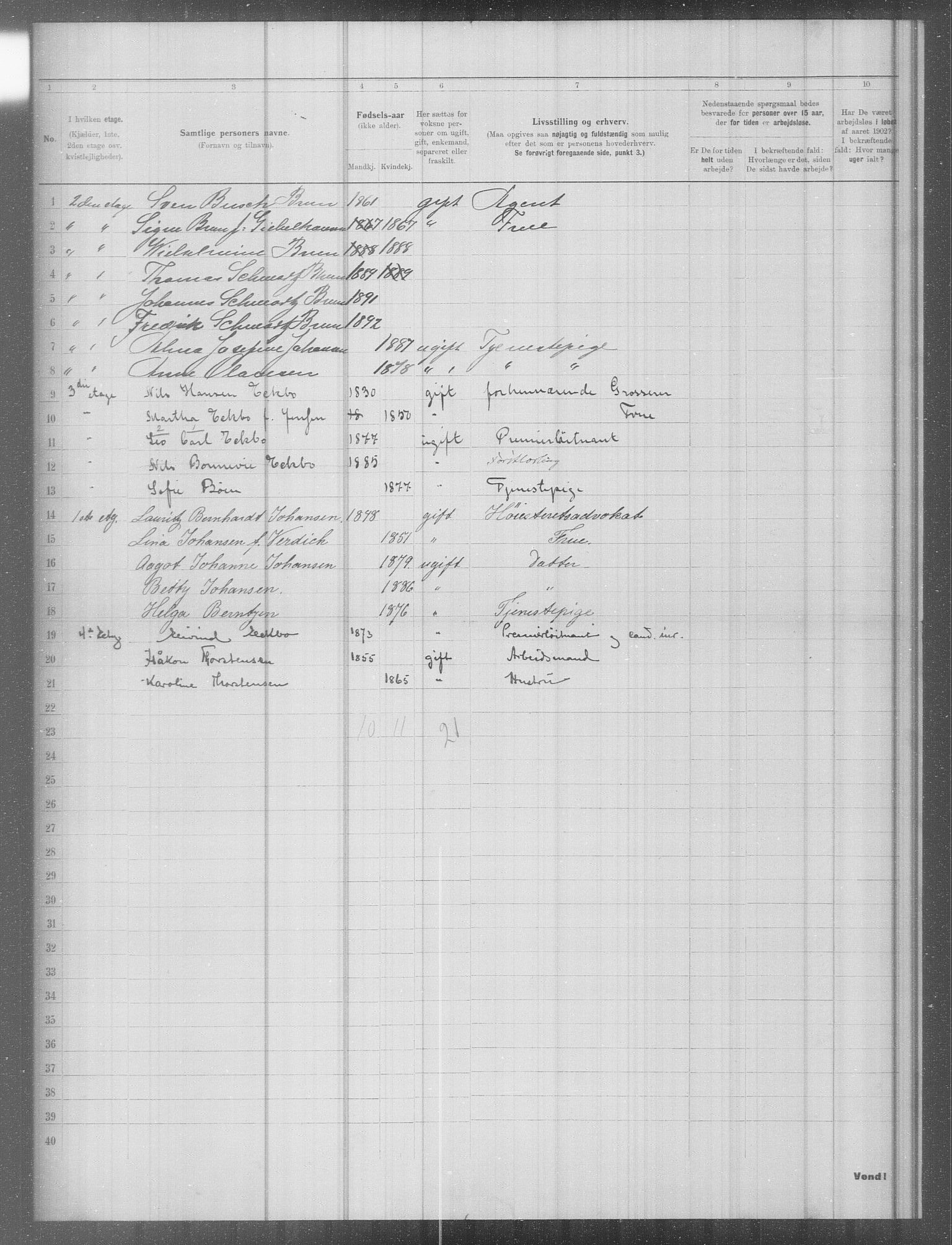 OBA, Municipal Census 1902 for Kristiania, 1902, p. 8470