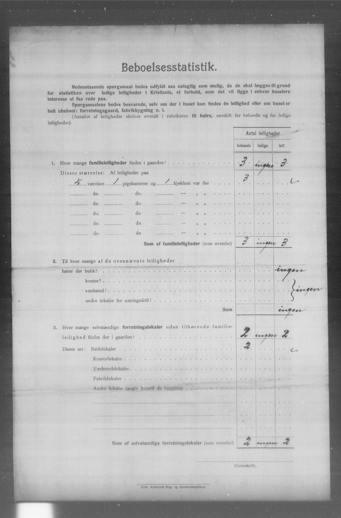 OBA, Municipal Census 1904 for Kristiania, 1904, p. 21379