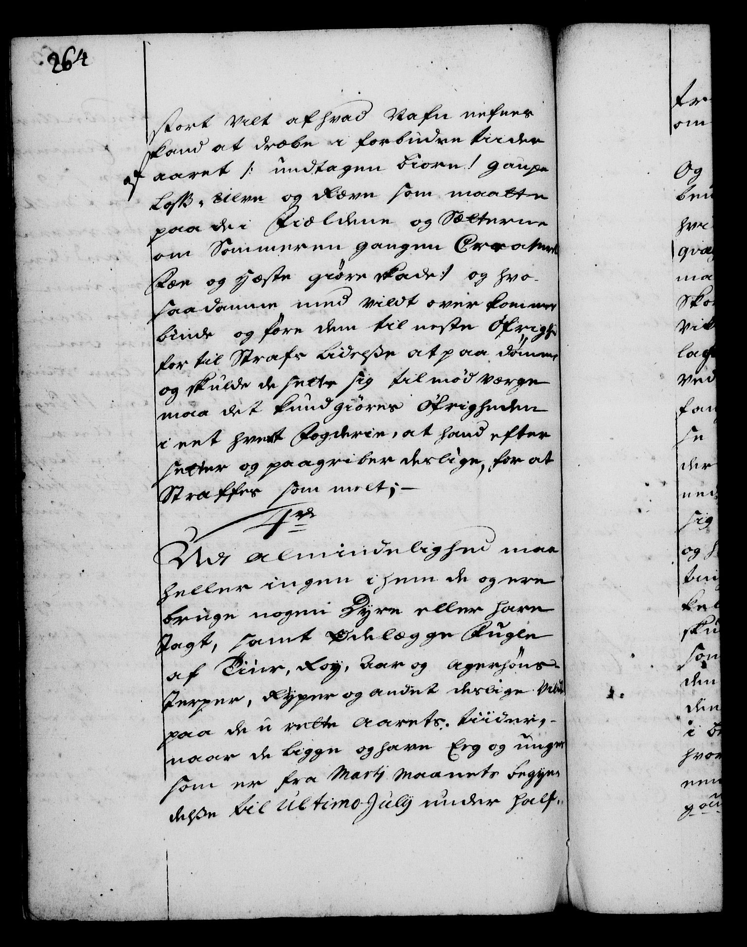Rentekammeret, Kammerkanselliet, RA/EA-3111/G/Gg/Gga/L0003: Norsk ekspedisjonsprotokoll med register (merket RK 53.3), 1727-1734, p. 264