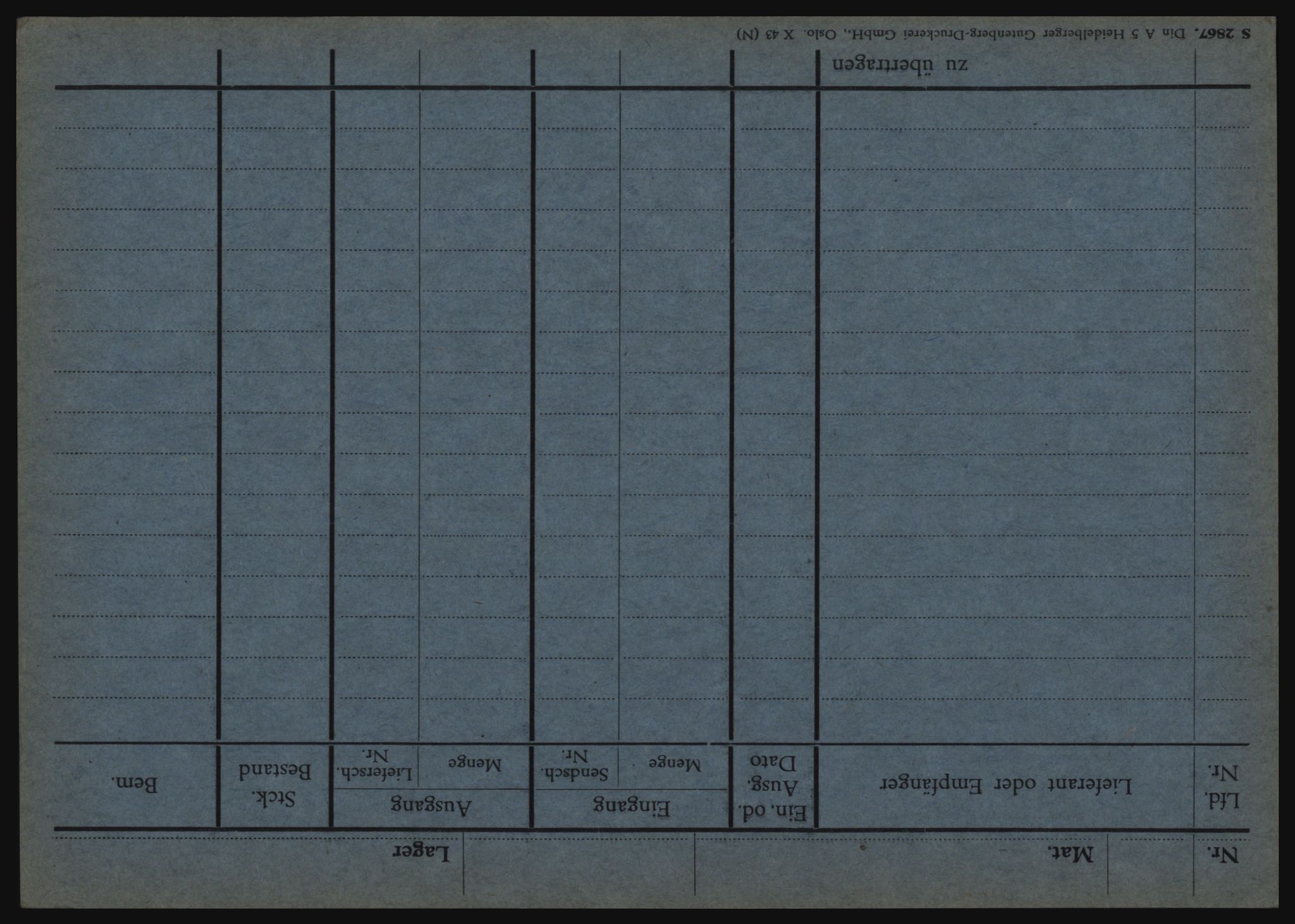 Tyske arkiver, Organisation Todt (OT), Einsatzgruppe Wiking, AV/RA-RAFA-2188/1/O/O12/L0002: Kartotek - Elektromaterial etc A-Z, 1940-1945, p. 21
