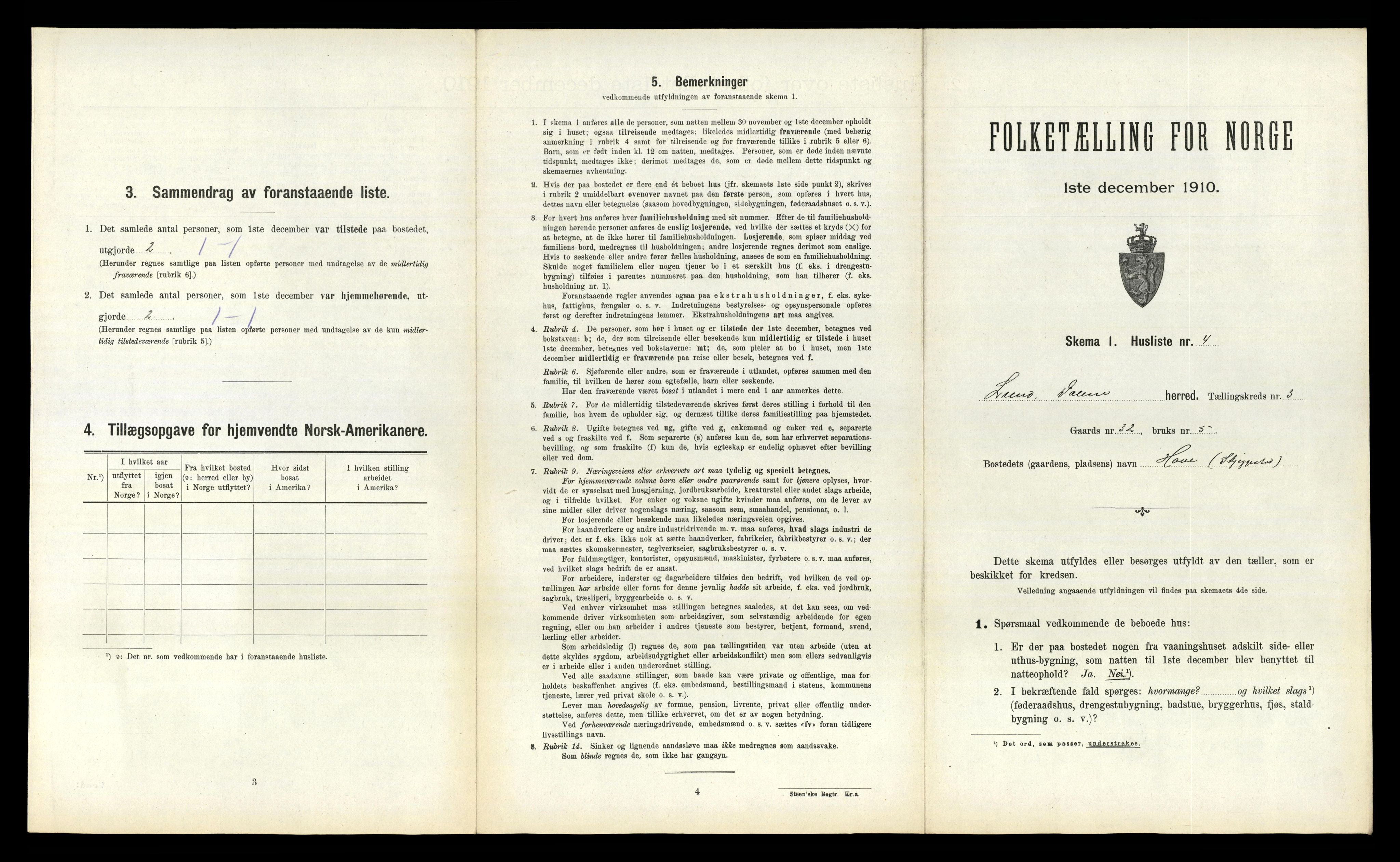 RA, 1910 census for Lund, 1910, p. 138