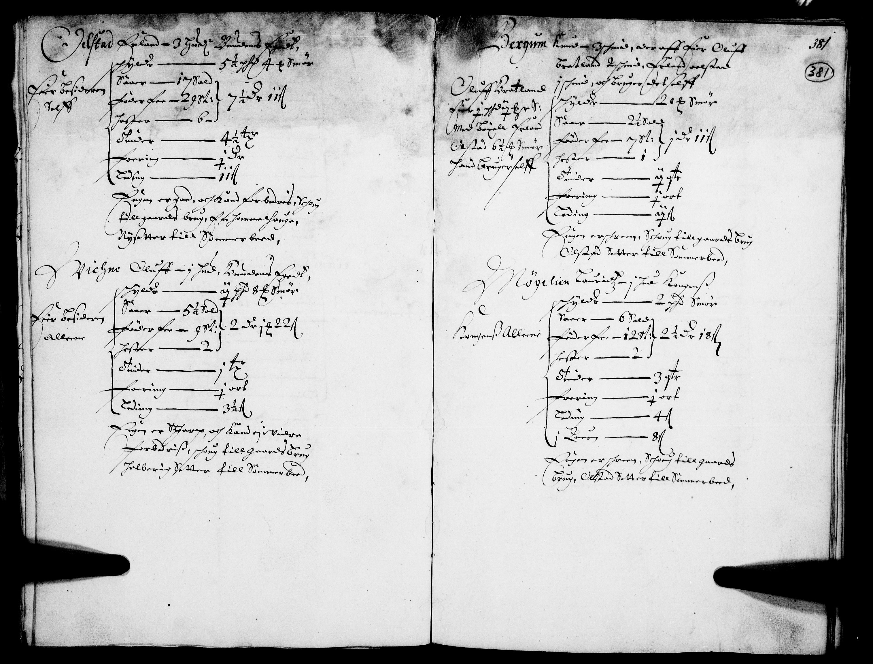 Rentekammeret inntil 1814, Realistisk ordnet avdeling, AV/RA-EA-4070/N/Nb/Nba/L0015: Gudbrandsdalen fogderi, 2. del, 1668, p. 380b-381a