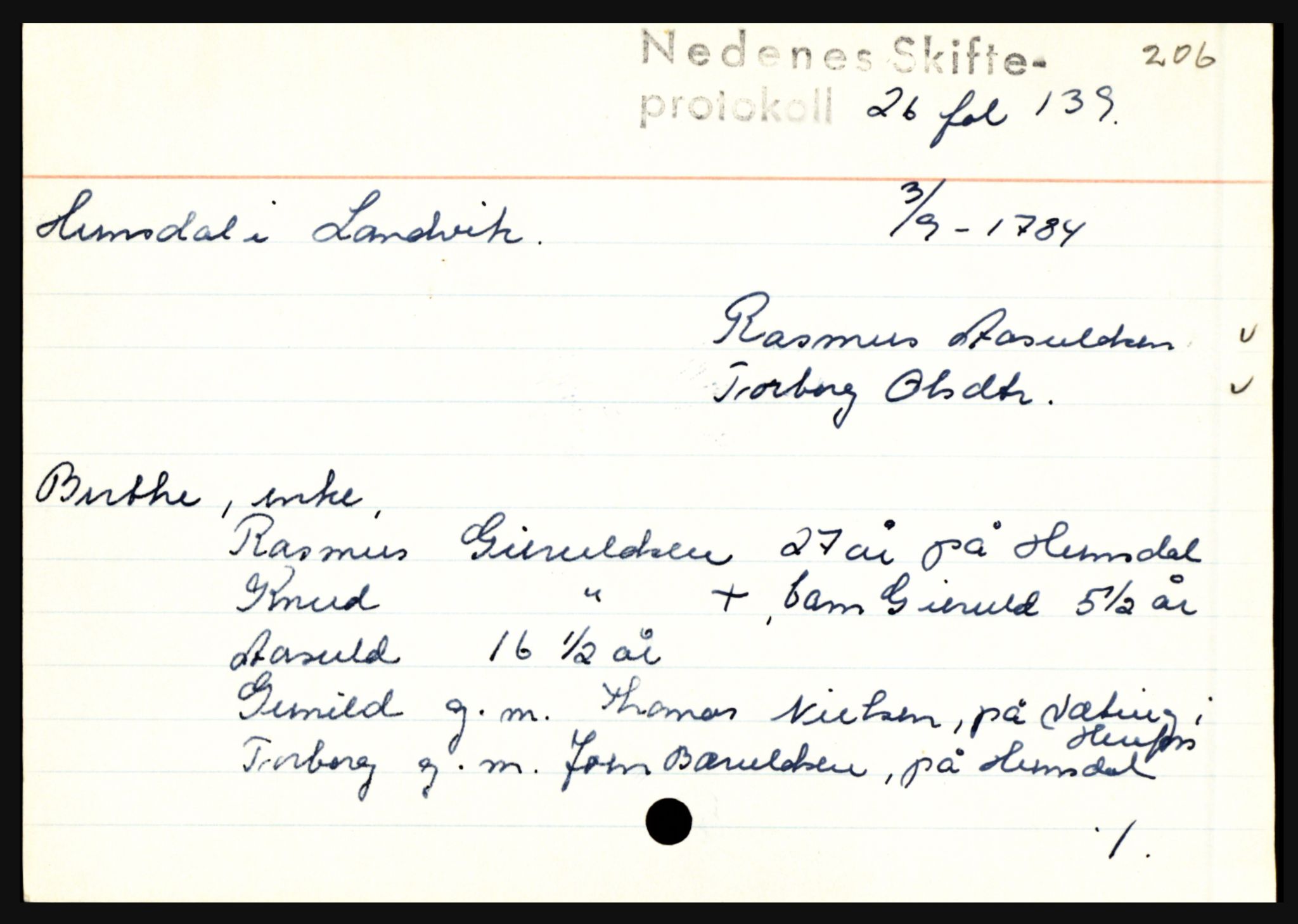 Nedenes sorenskriveri før 1824, AV/SAK-1221-0007/H, p. 13305