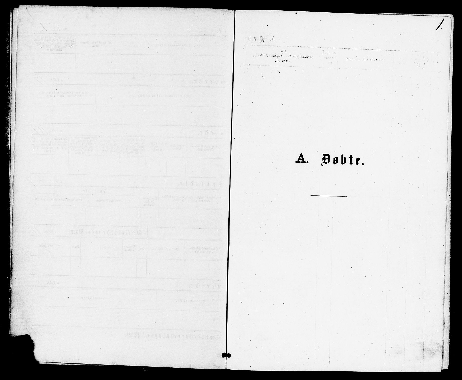 Høgsfjord sokneprestkontor, SAST/A-101624/H/Ha/Haa/L0004: Parish register (official) no. A 4, 1876-1884, p. 1