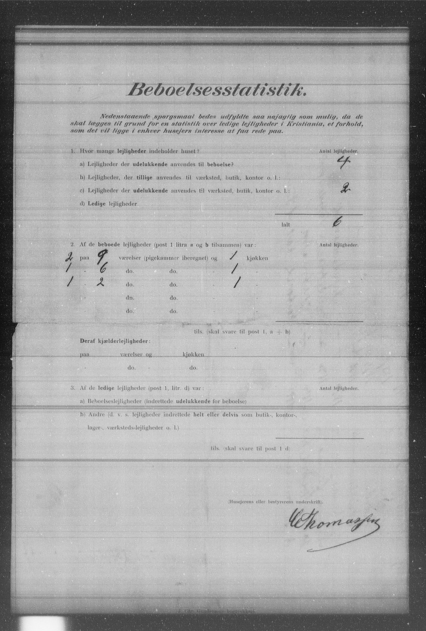 OBA, Municipal Census 1902 for Kristiania, 1902, p. 10758