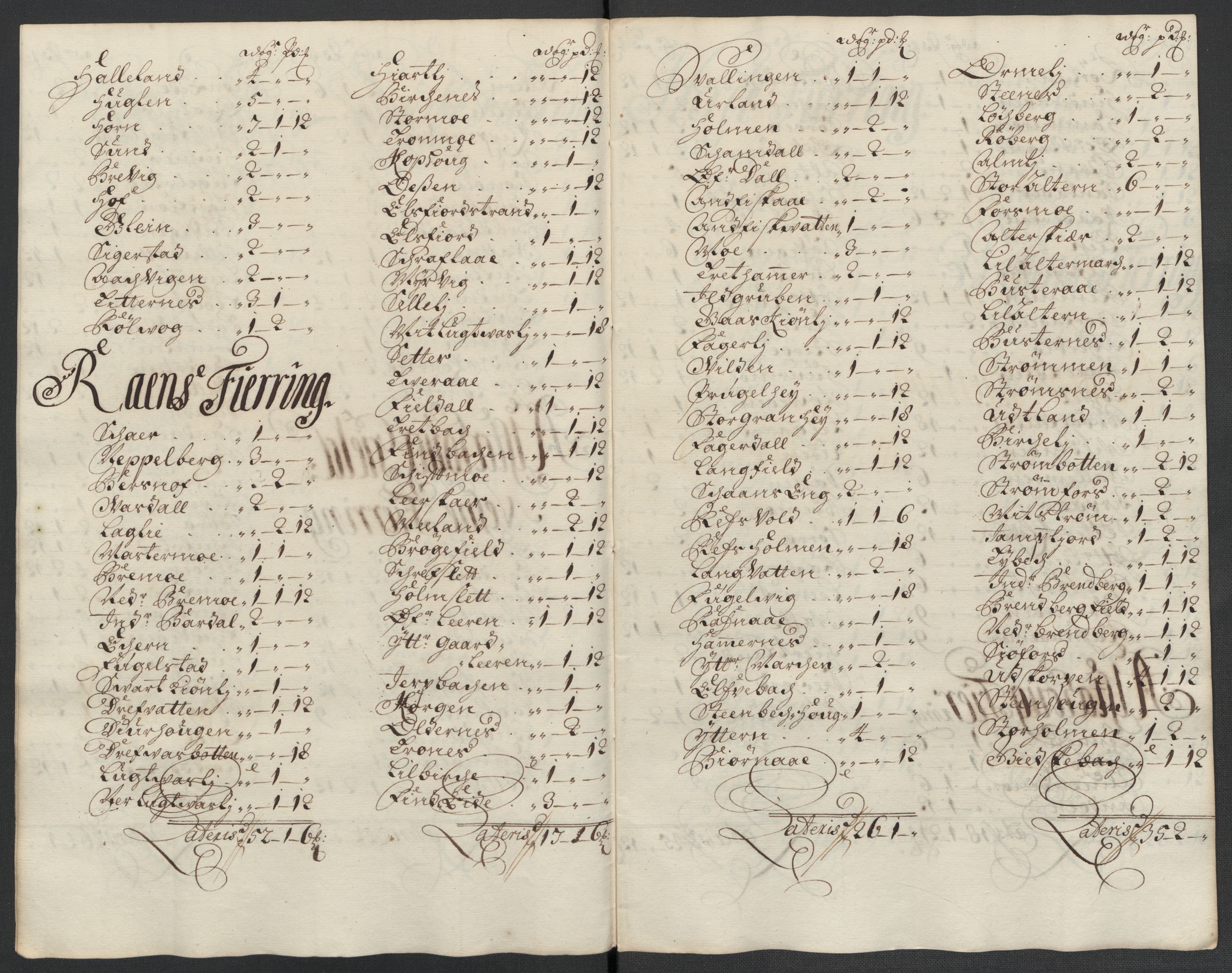 Rentekammeret inntil 1814, Reviderte regnskaper, Fogderegnskap, AV/RA-EA-4092/R65/L4510: Fogderegnskap Helgeland, 1708-1709, p. 96