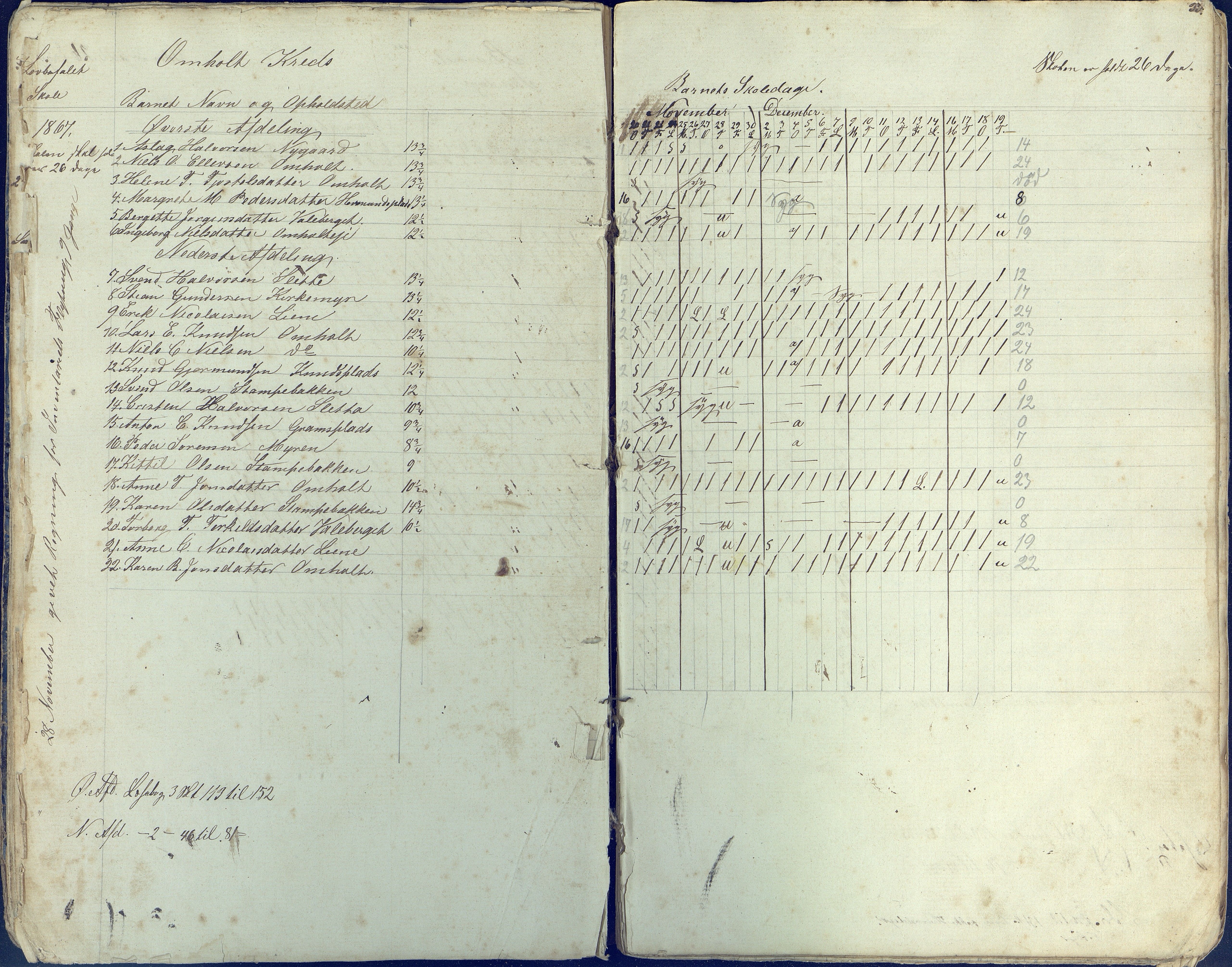 Øyestad kommune frem til 1979, AAKS/KA0920-PK/06/06E/L0002: Dagbok, 1863-1874, p. 29