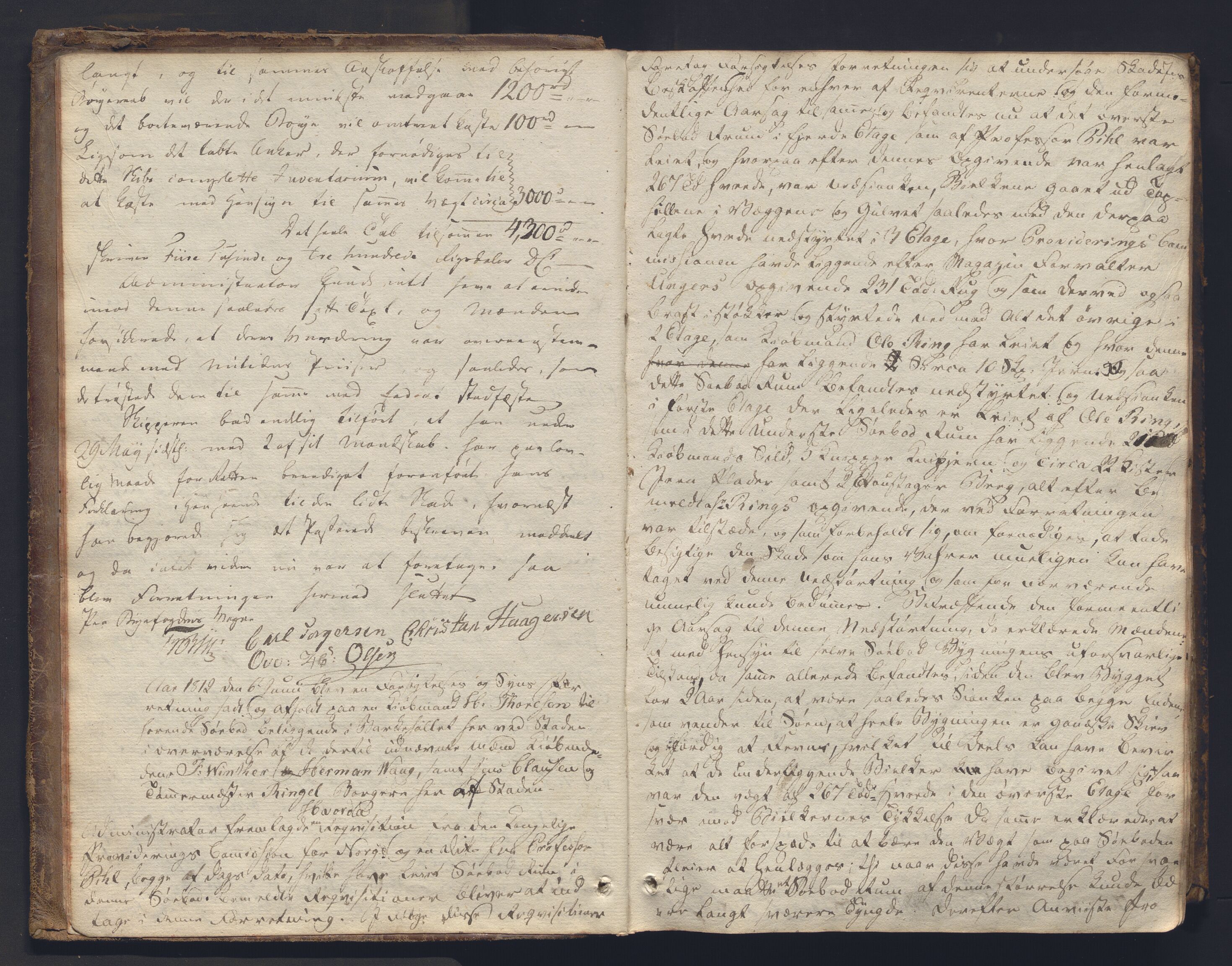 Christiania byfogd, AV/SAO-A-11543/F/Fc/L0024: Ekstrarettsprotokoll, 1812-1845, p. 6b-7a