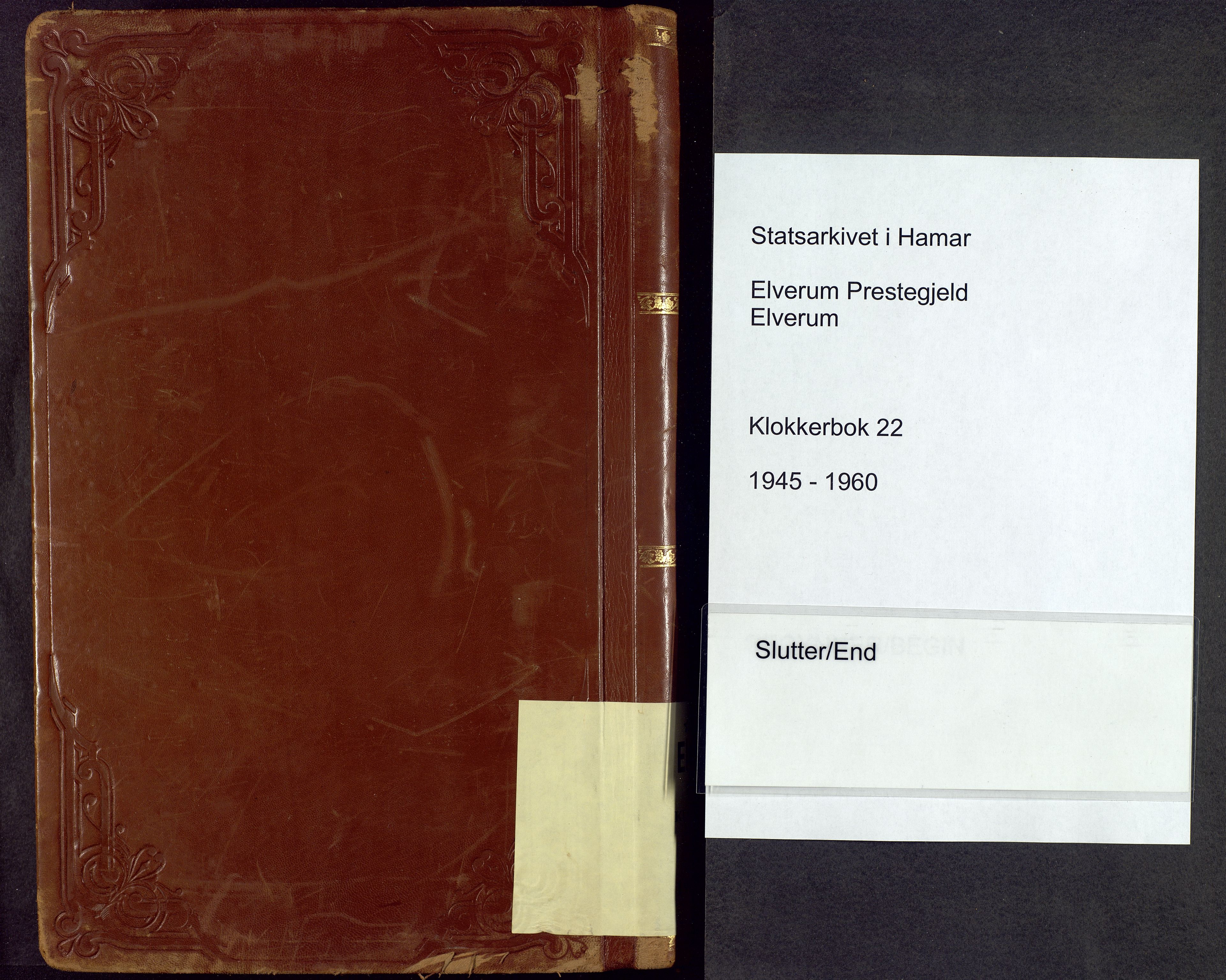 Elverum prestekontor, AV/SAH-PREST-044/H/Ha/Hab/L0022: Parish register (copy) no. 22, 1945-1960