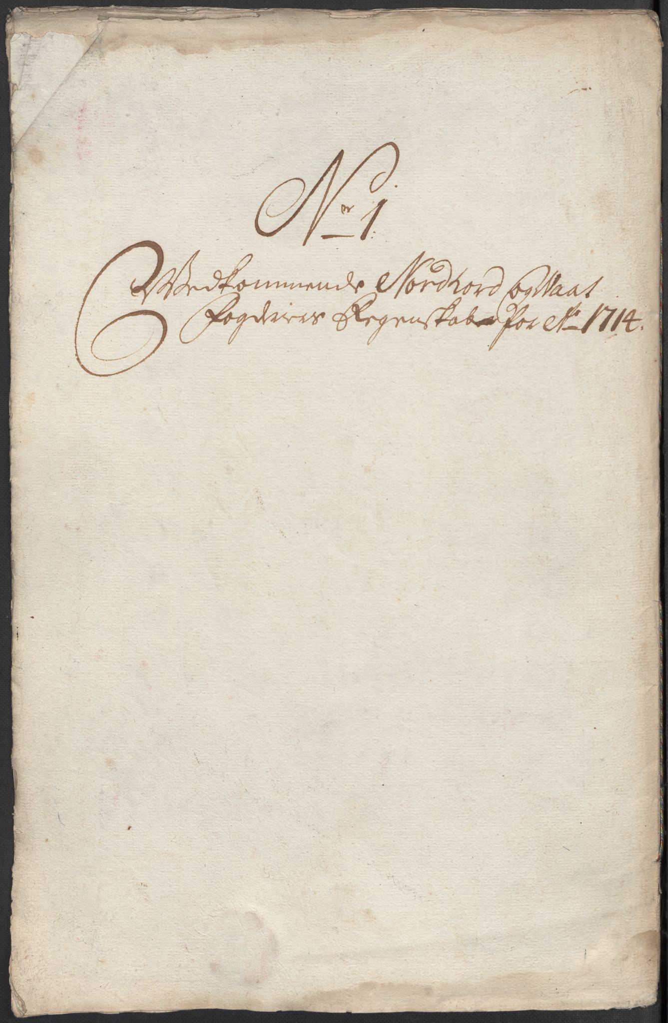 Rentekammeret inntil 1814, Reviderte regnskaper, Fogderegnskap, AV/RA-EA-4092/R51/L3197: Fogderegnskap Nordhordland og Voss, 1714, p. 43