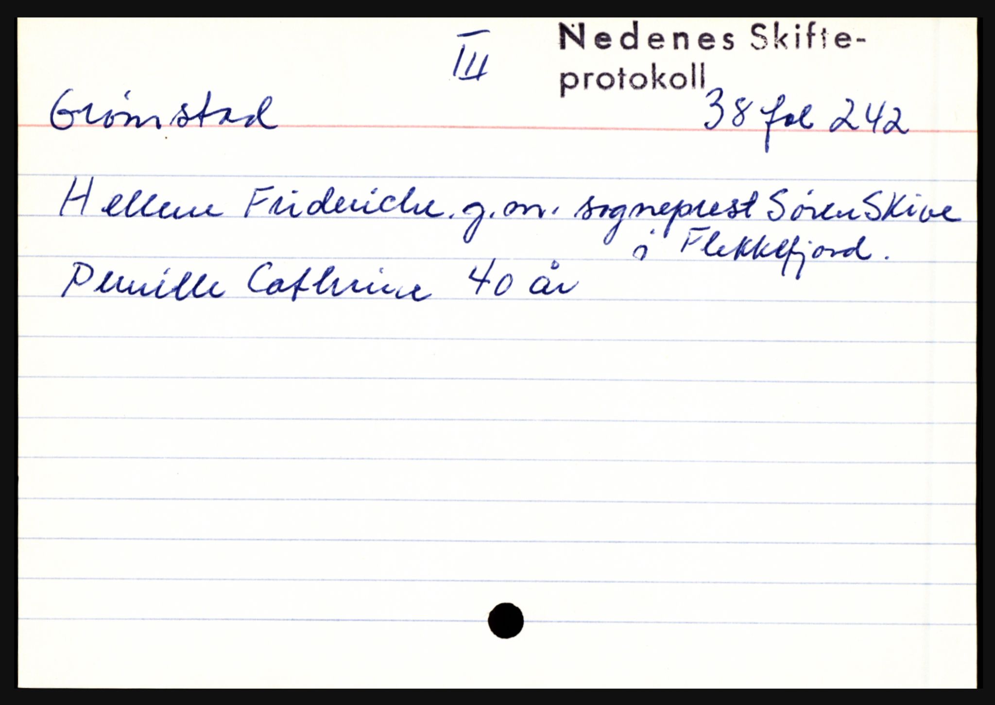 Nedenes sorenskriveri før 1824, AV/SAK-1221-0007/H, p. 10005