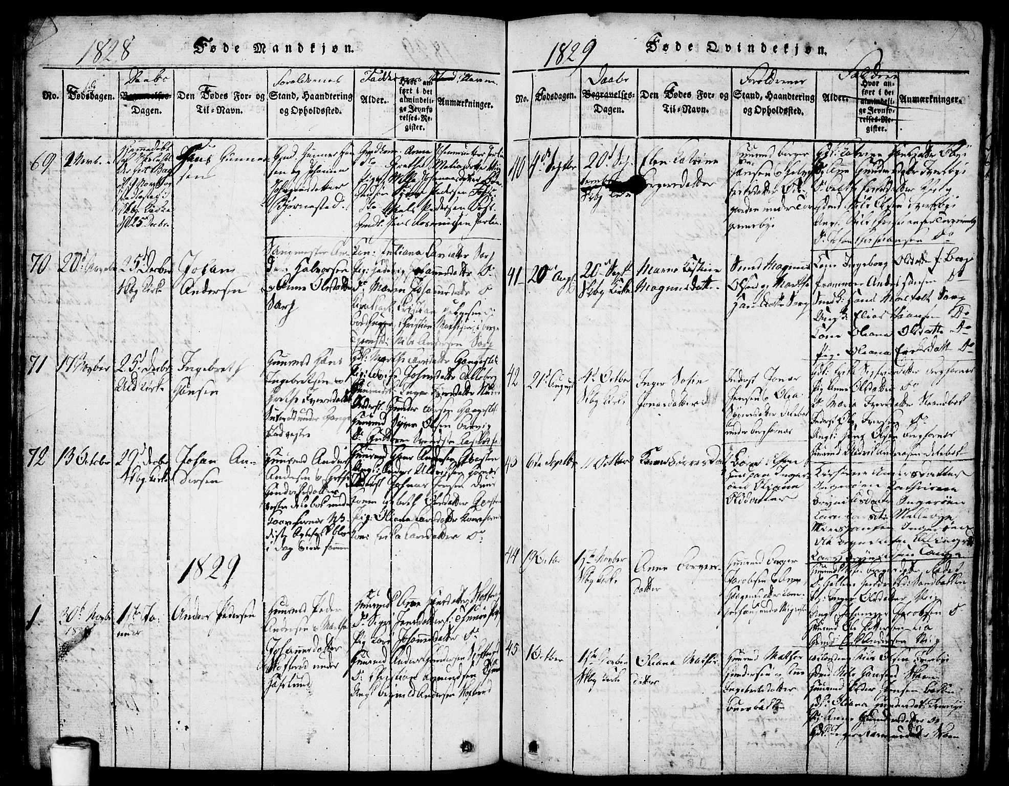 Skjeberg prestekontor Kirkebøker, SAO/A-10923/F/Fa/L0004: Parish register (official) no. I 4, 1815-1830, p. 188