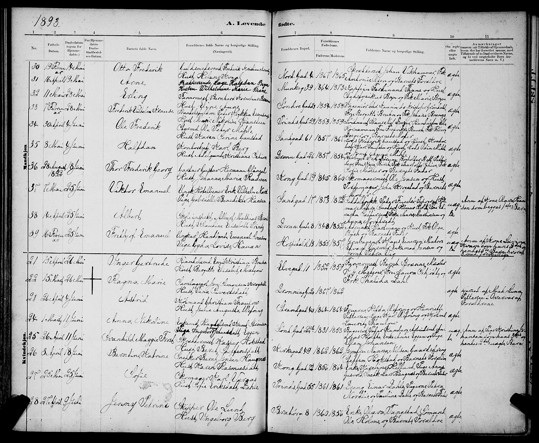 Ministerialprotokoller, klokkerbøker og fødselsregistre - Sør-Trøndelag, AV/SAT-A-1456/602/L0143: Parish register (copy) no. 602C11, 1878-1902