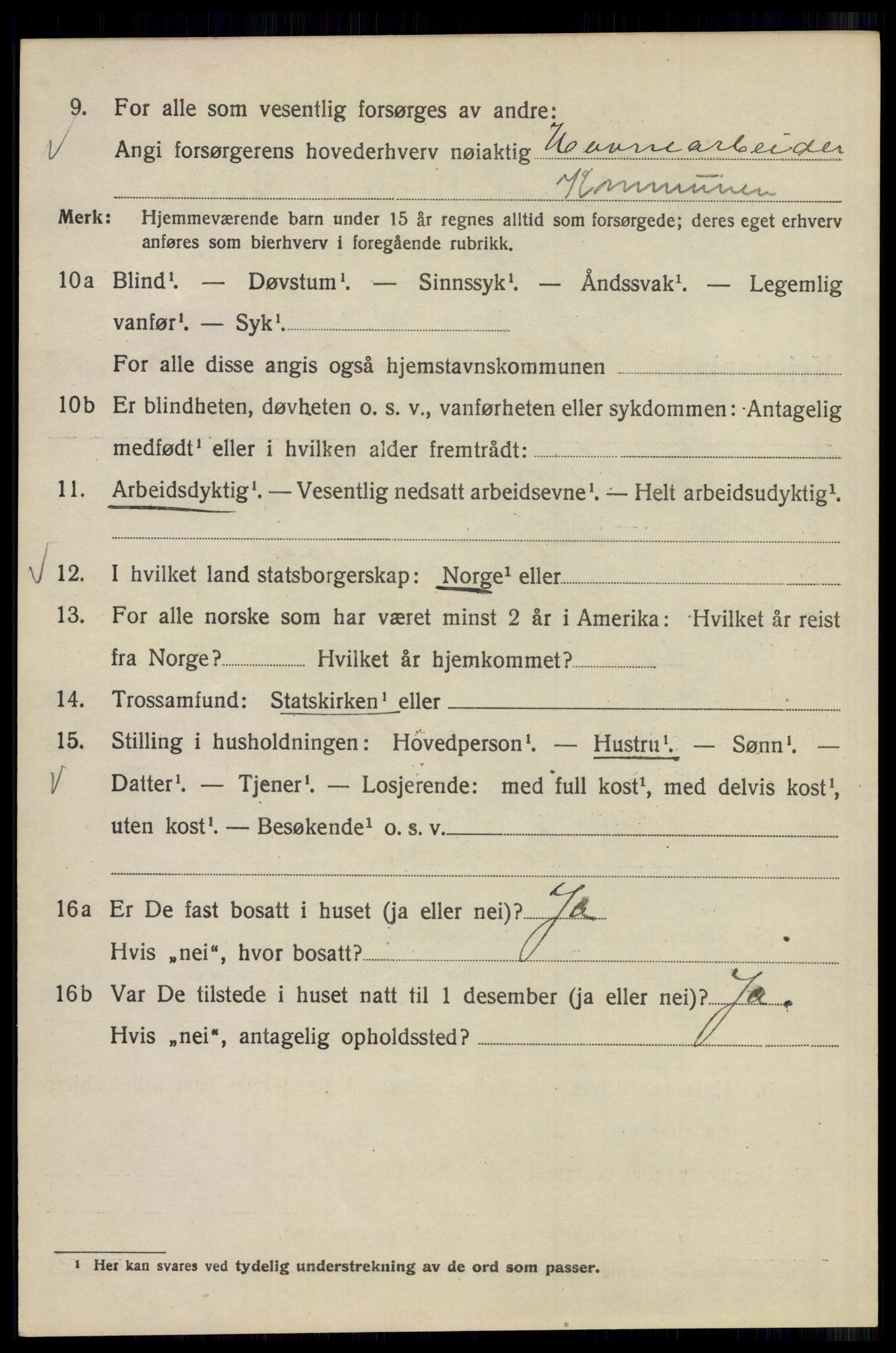 SAO, 1920 census for Kristiania, 1920, p. 136090