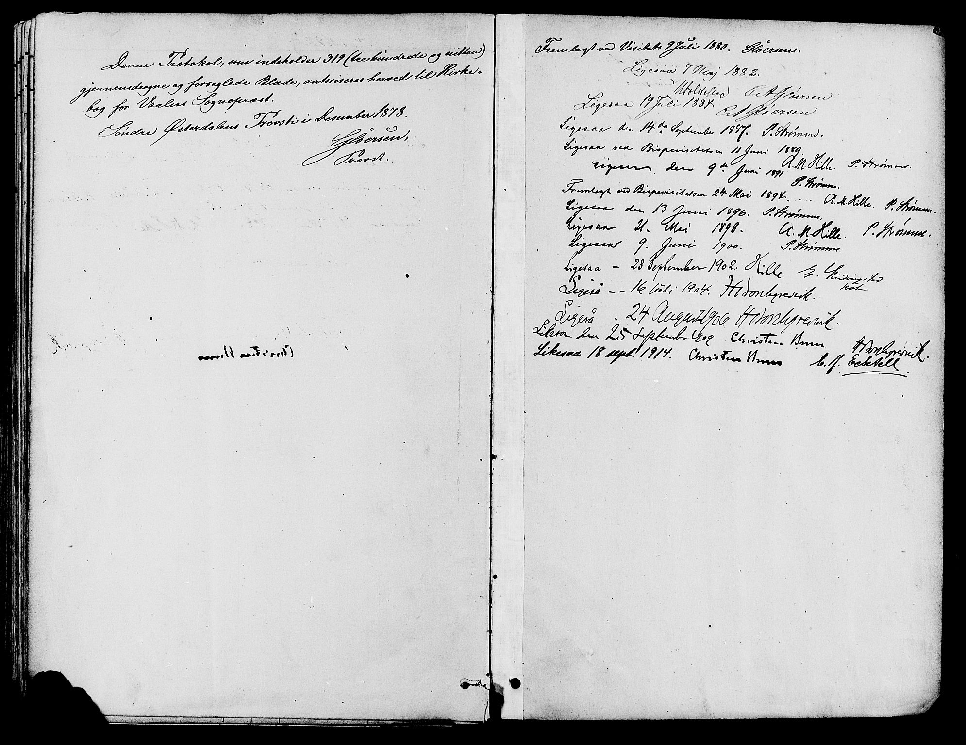 Våler prestekontor, Hedmark, SAH/PREST-040/H/Ha/Haa/L0002: Parish register (official) no. 3, 1879-1911