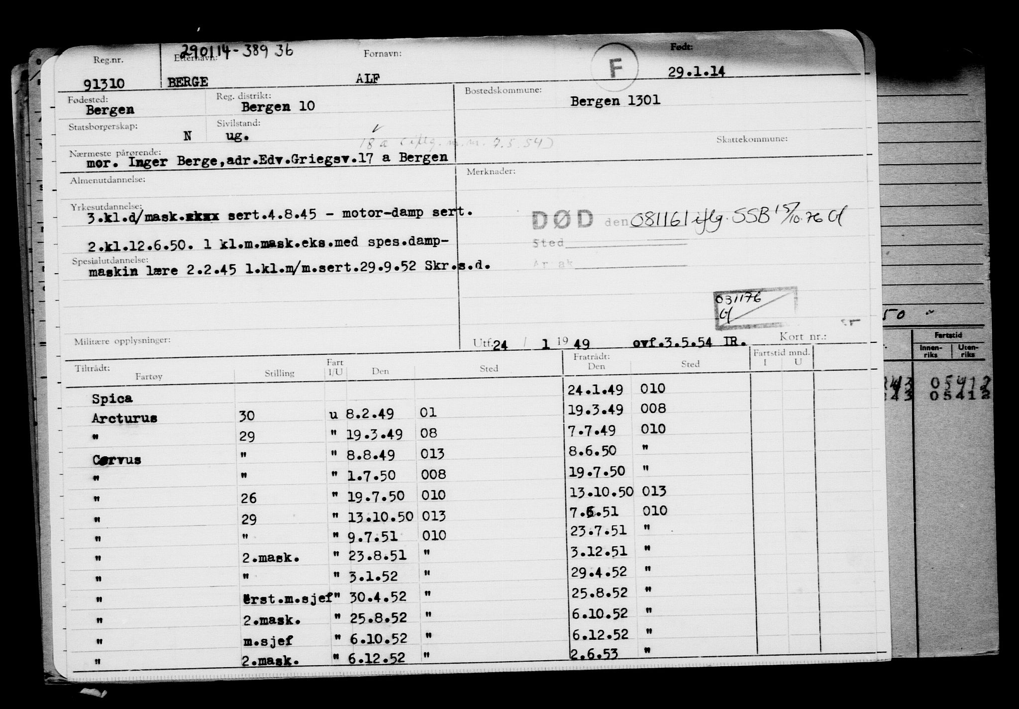 Direktoratet for sjømenn, AV/RA-S-3545/G/Gb/L0118: Hovedkort, 1914, p. 297