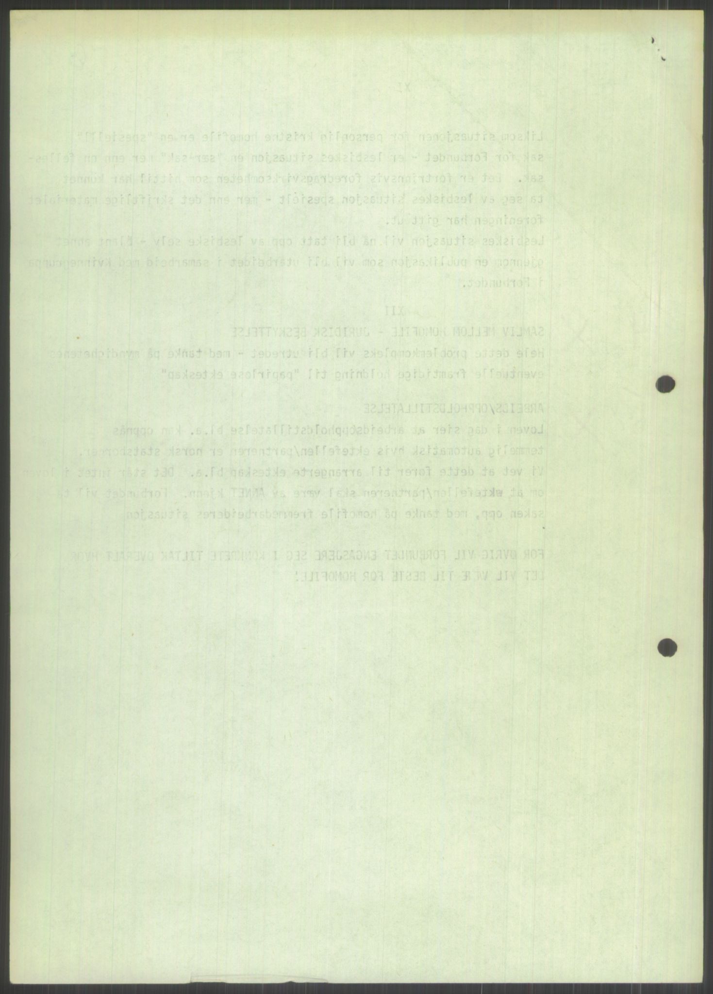 Det Norske Forbundet av 1948/Landsforeningen for Lesbisk og Homofil Frigjøring, AV/RA-PA-1216/D/Dd/L0001: Diskriminering, 1973-1991, p. 990