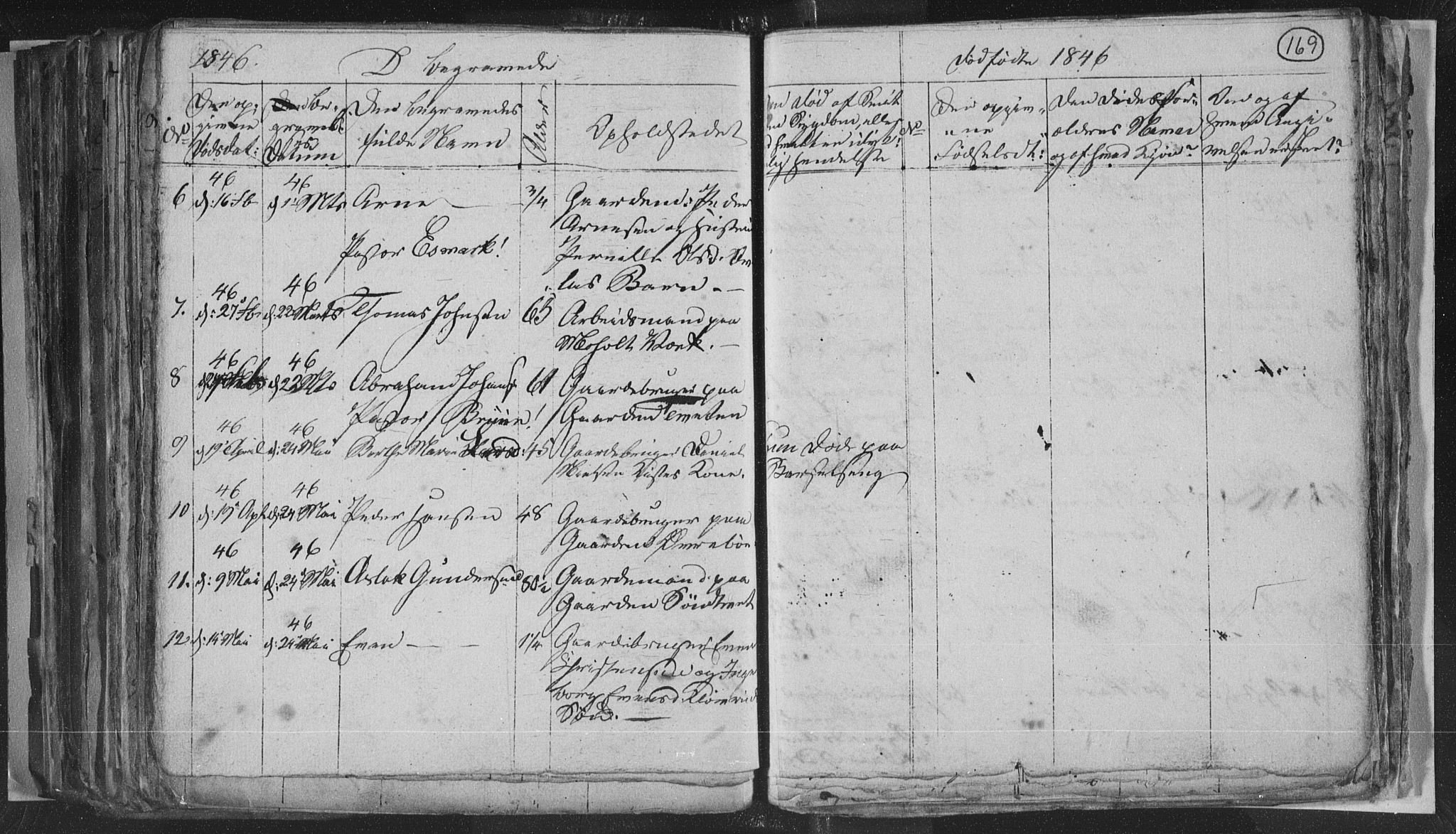 Siljan kirkebøker, SAKO/A-300/G/Ga/L0001: Parish register (copy) no. 1, 1827-1847, p. 169