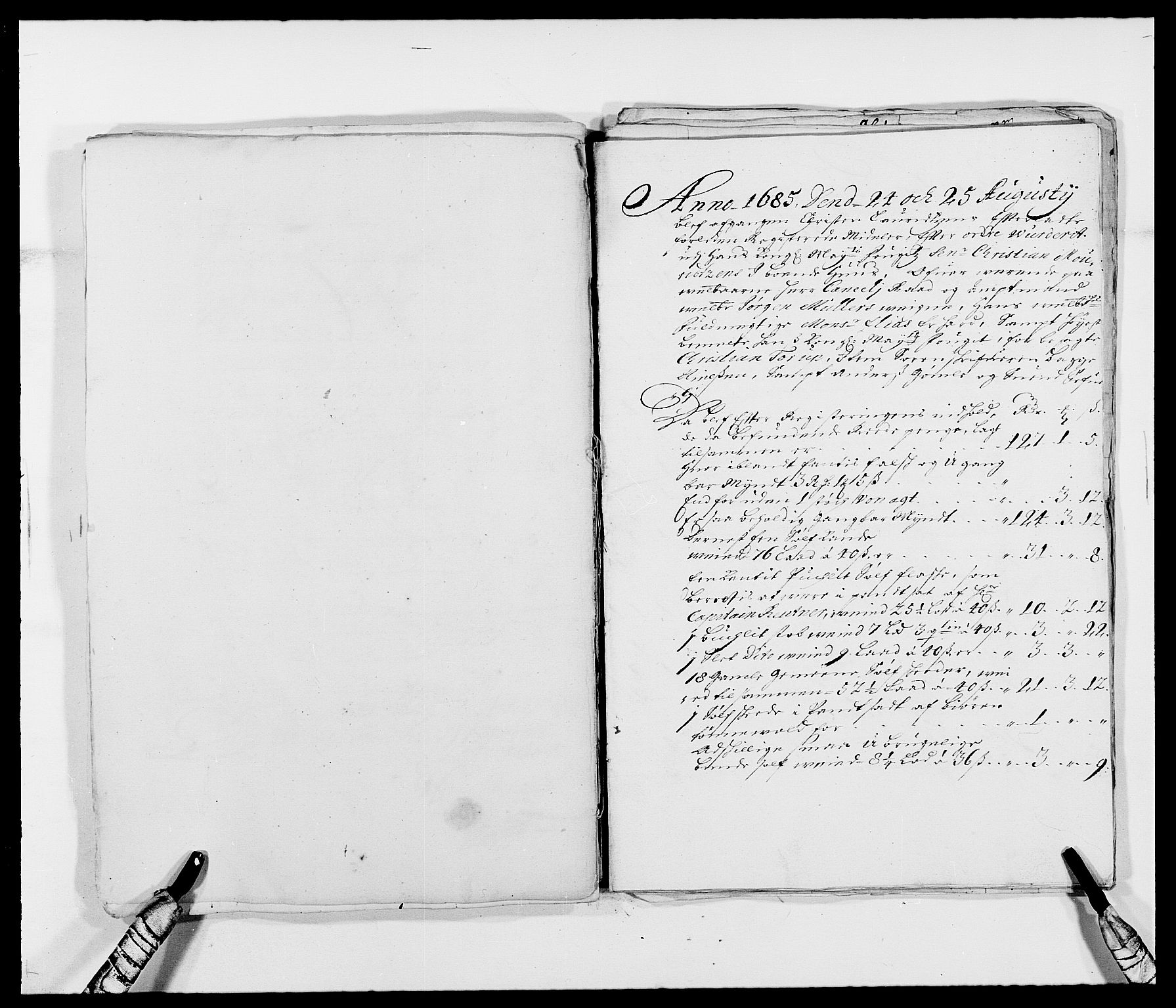 Rentekammeret inntil 1814, Reviderte regnskaper, Fogderegnskap, RA/EA-4092/R39/L2308: Fogderegnskap Nedenes, 1684-1689, p. 67