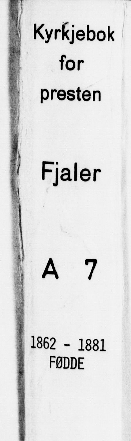 Fjaler sokneprestembete, SAB/A-79801/H/Haa/Haaa/L0007: Parish register (official) no. A 7, 1862-1881