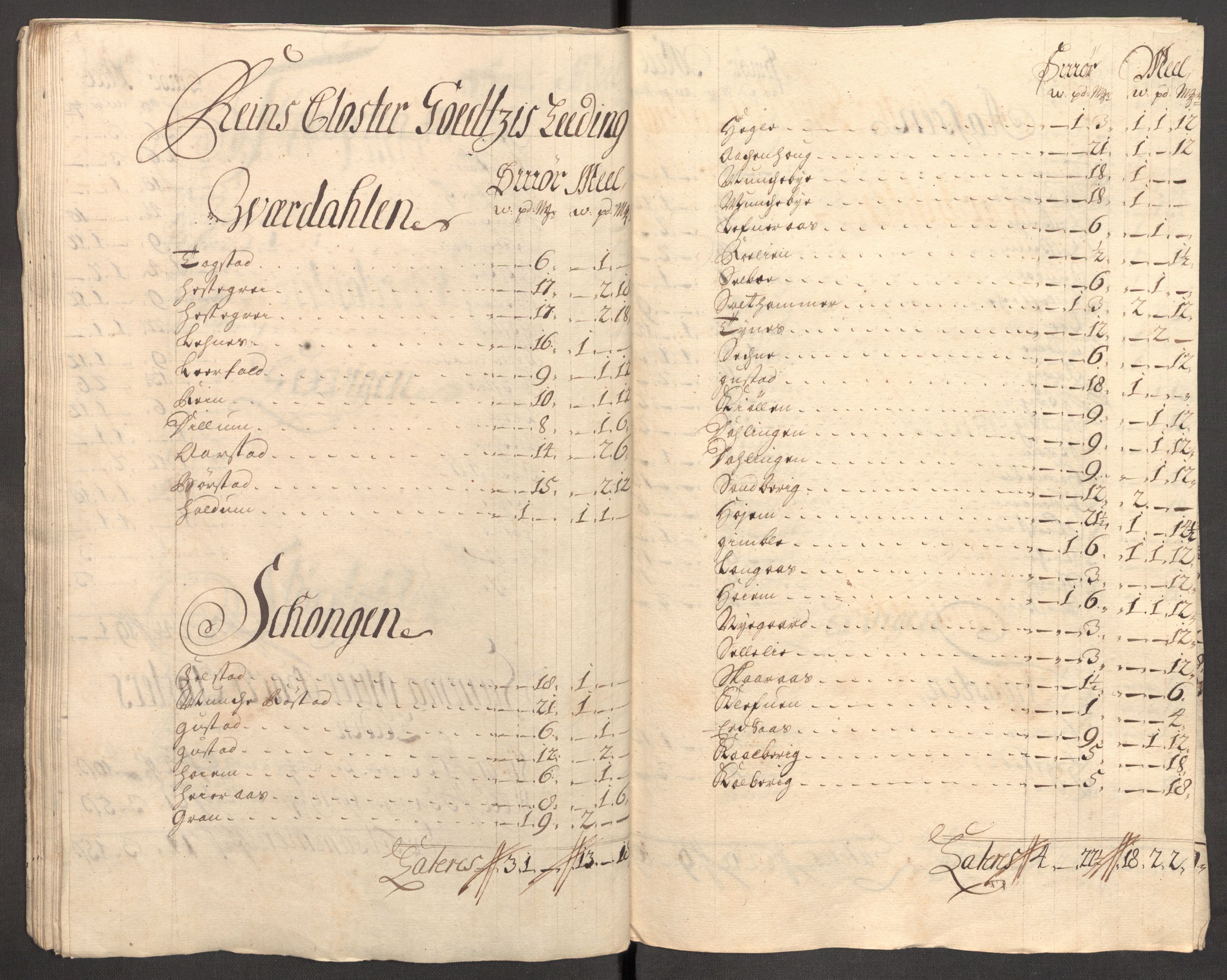 Rentekammeret inntil 1814, Reviderte regnskaper, Fogderegnskap, AV/RA-EA-4092/R62/L4197: Fogderegnskap Stjørdal og Verdal, 1707, p. 179